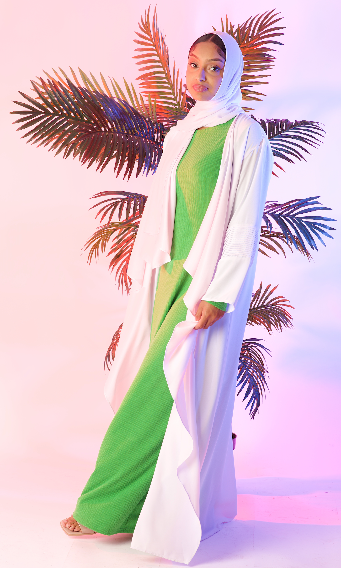 Abaya set Angelina draped Kabayare