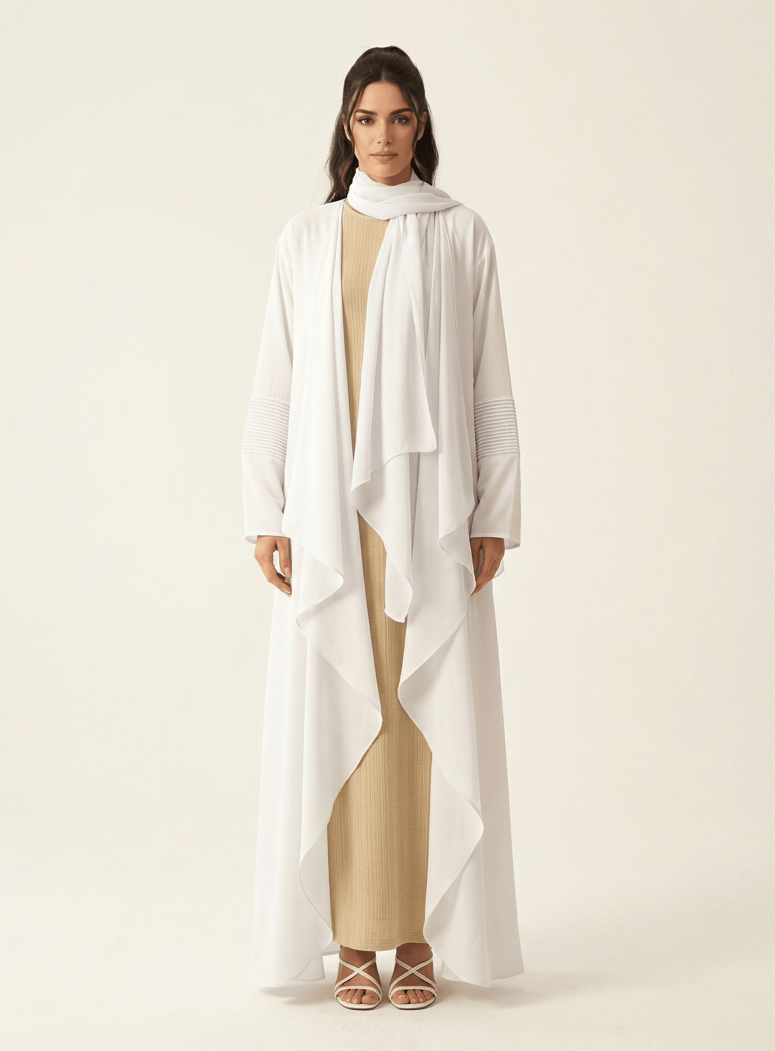 Abaya set Angelina draped Kabayare