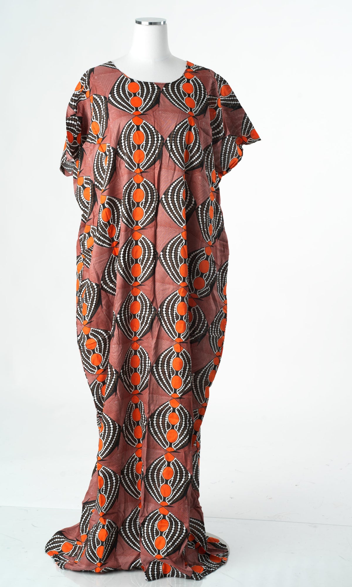 Afifa print bati dress Kabayare