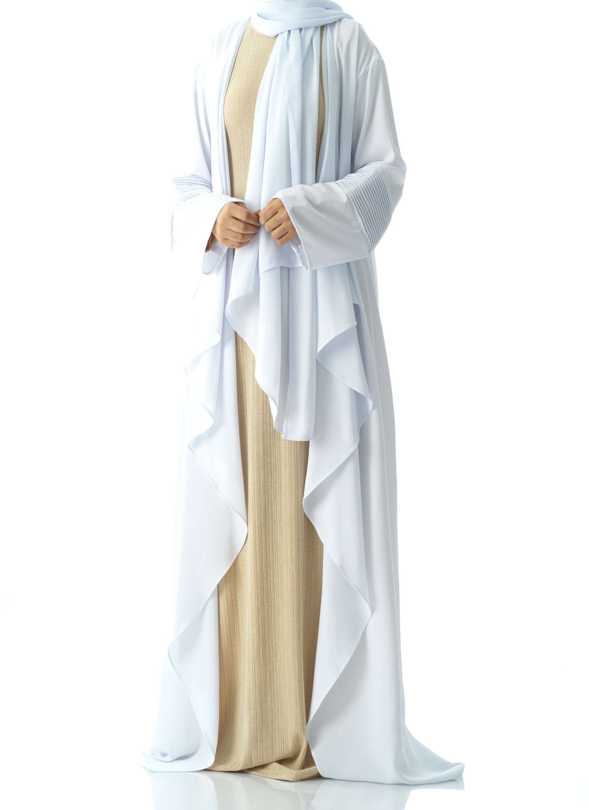 Angelina draped abaya set Kabayare