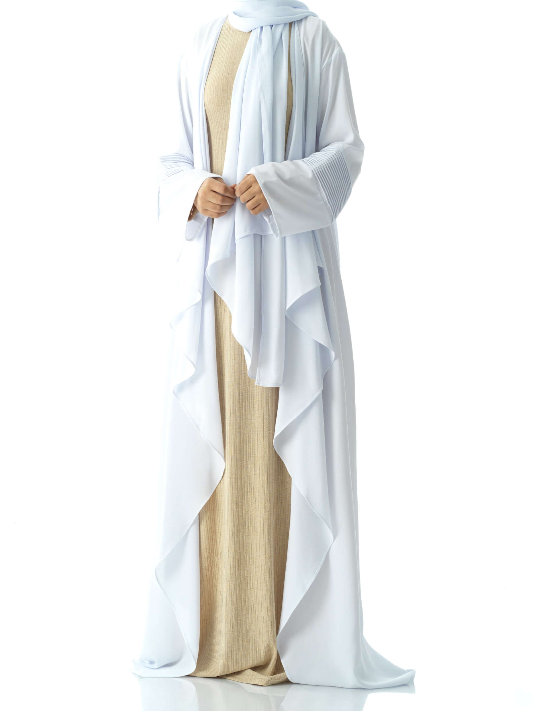 Angelina draped abaya set Kabayare