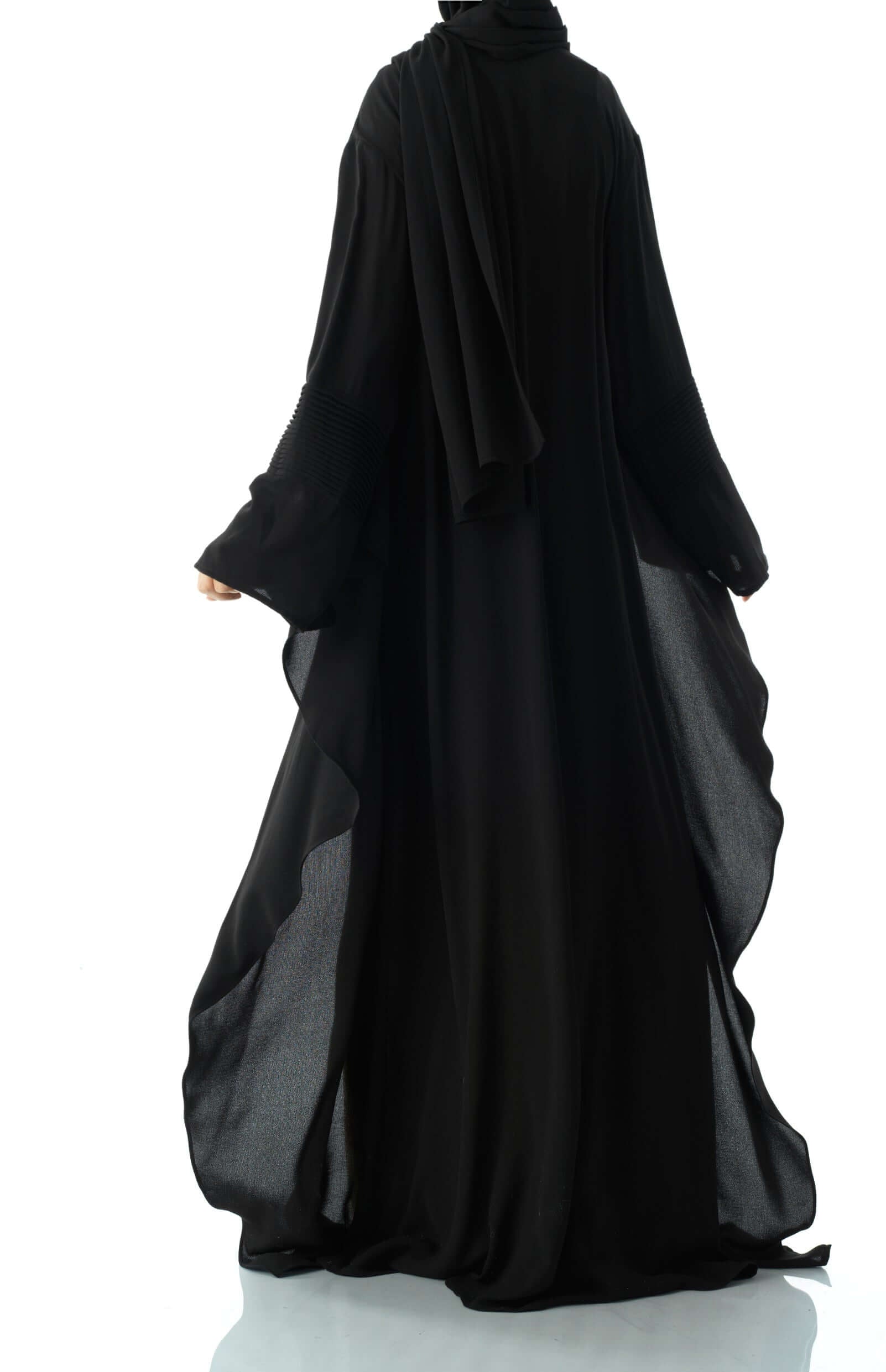 Angelina draped abaya set Kabayare