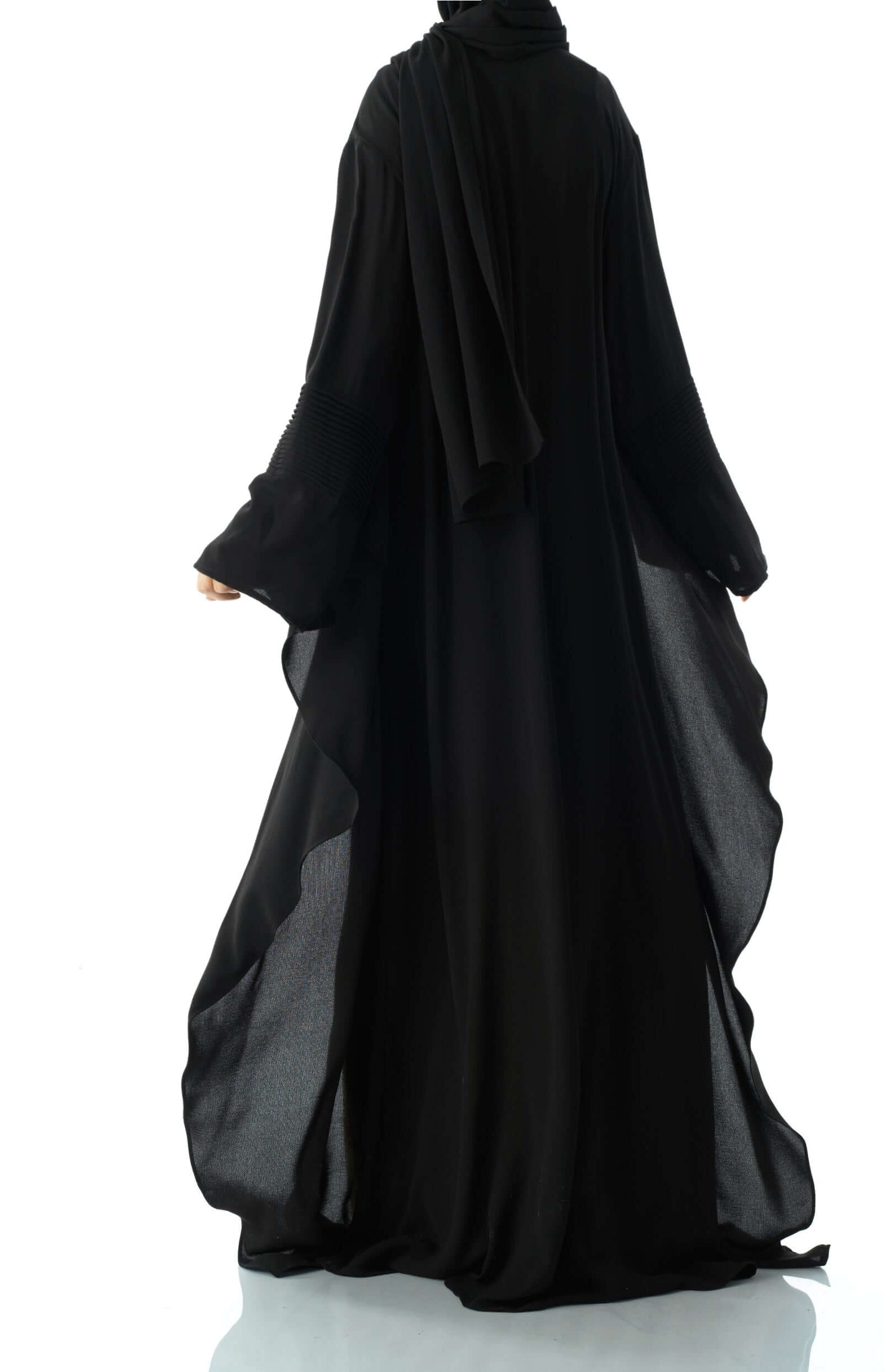 Angelina draped abaya set Kabayare