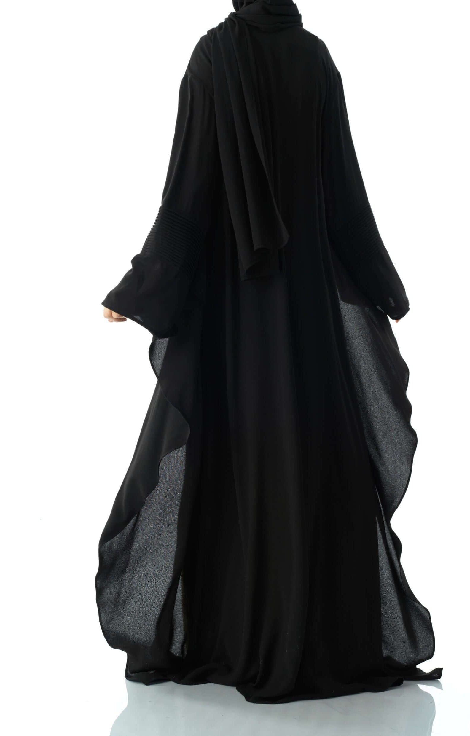 Angelina draped abaya set Kabayare