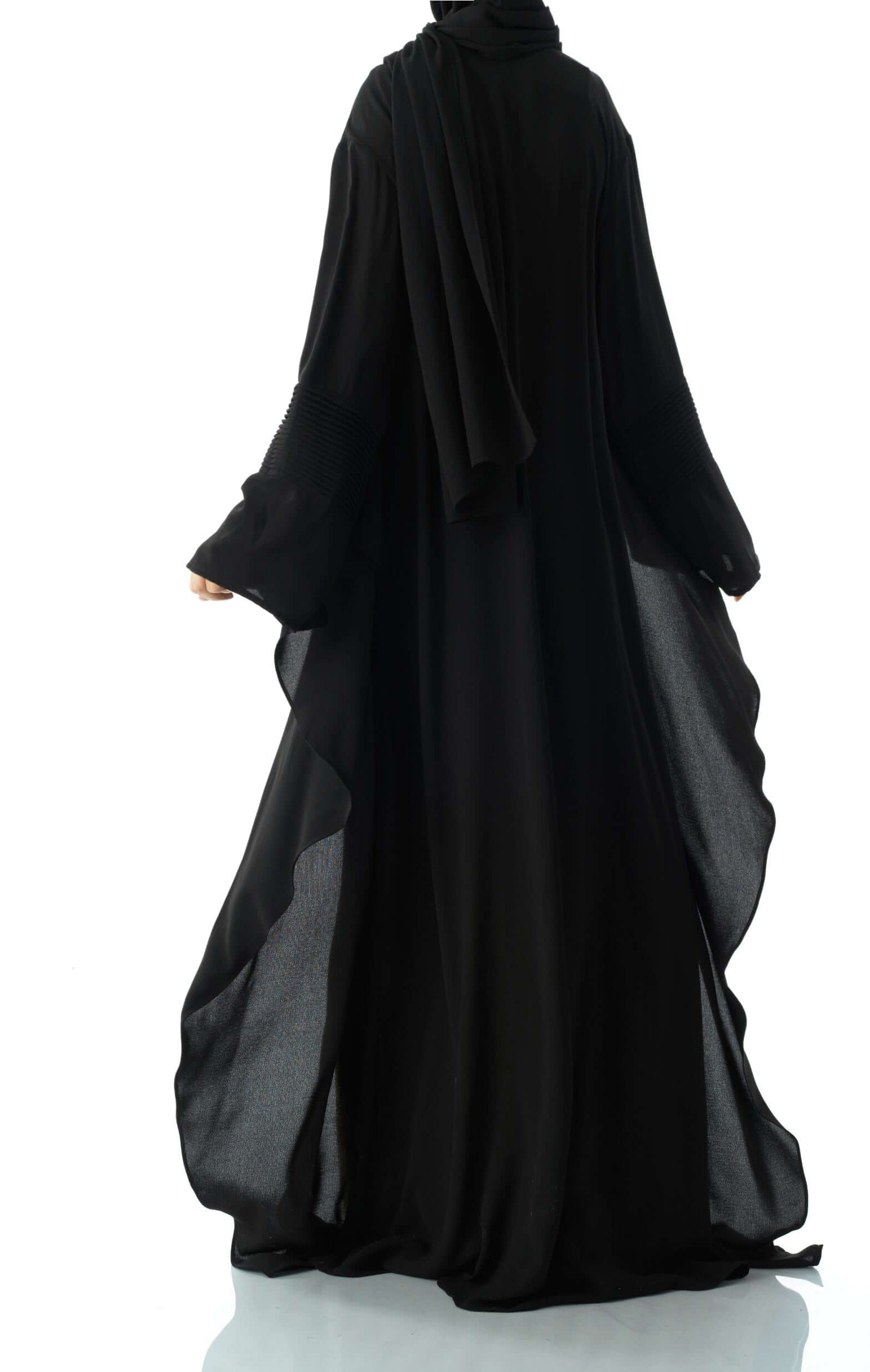 Angelina draped abaya set Kabayare