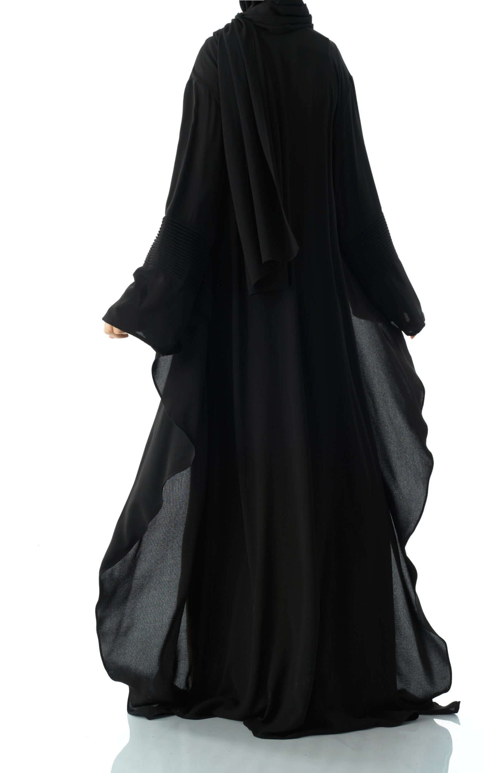 Angelina draped abaya set Kabayare