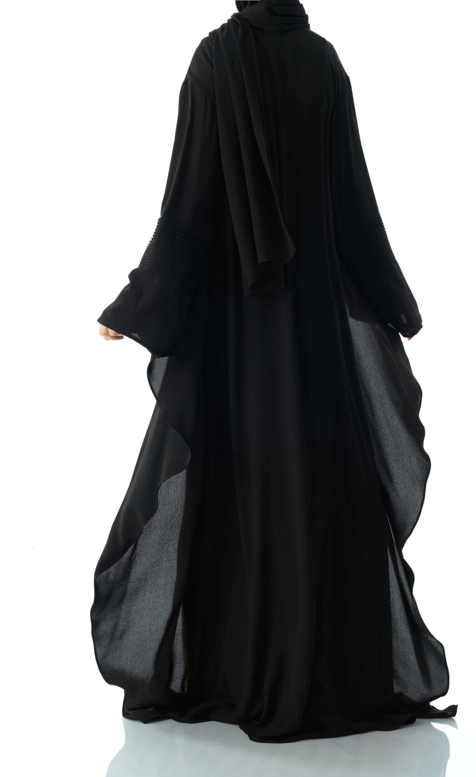 Angelina draped abaya set Kabayare