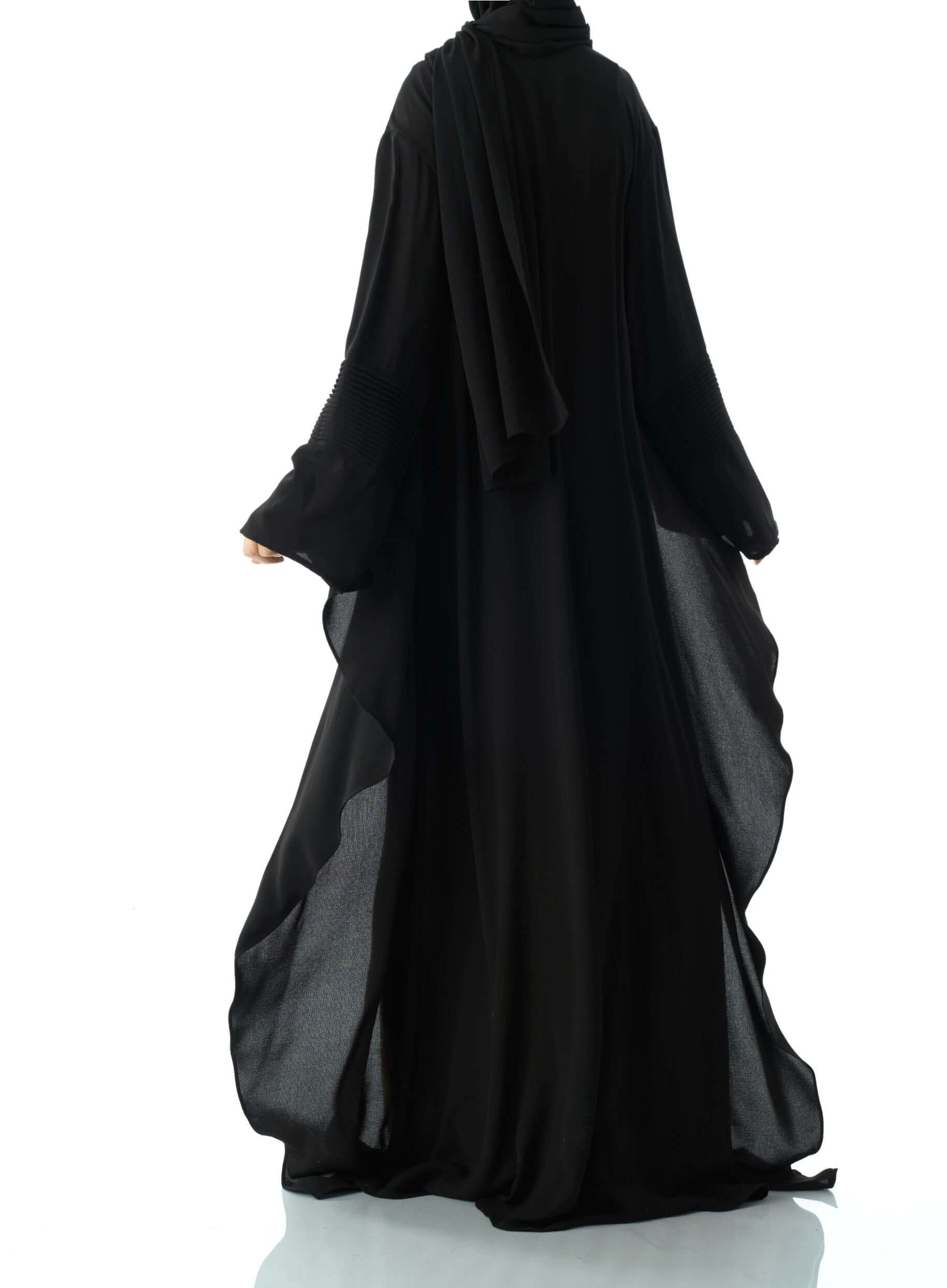 Angelina draped abaya set Kabayare