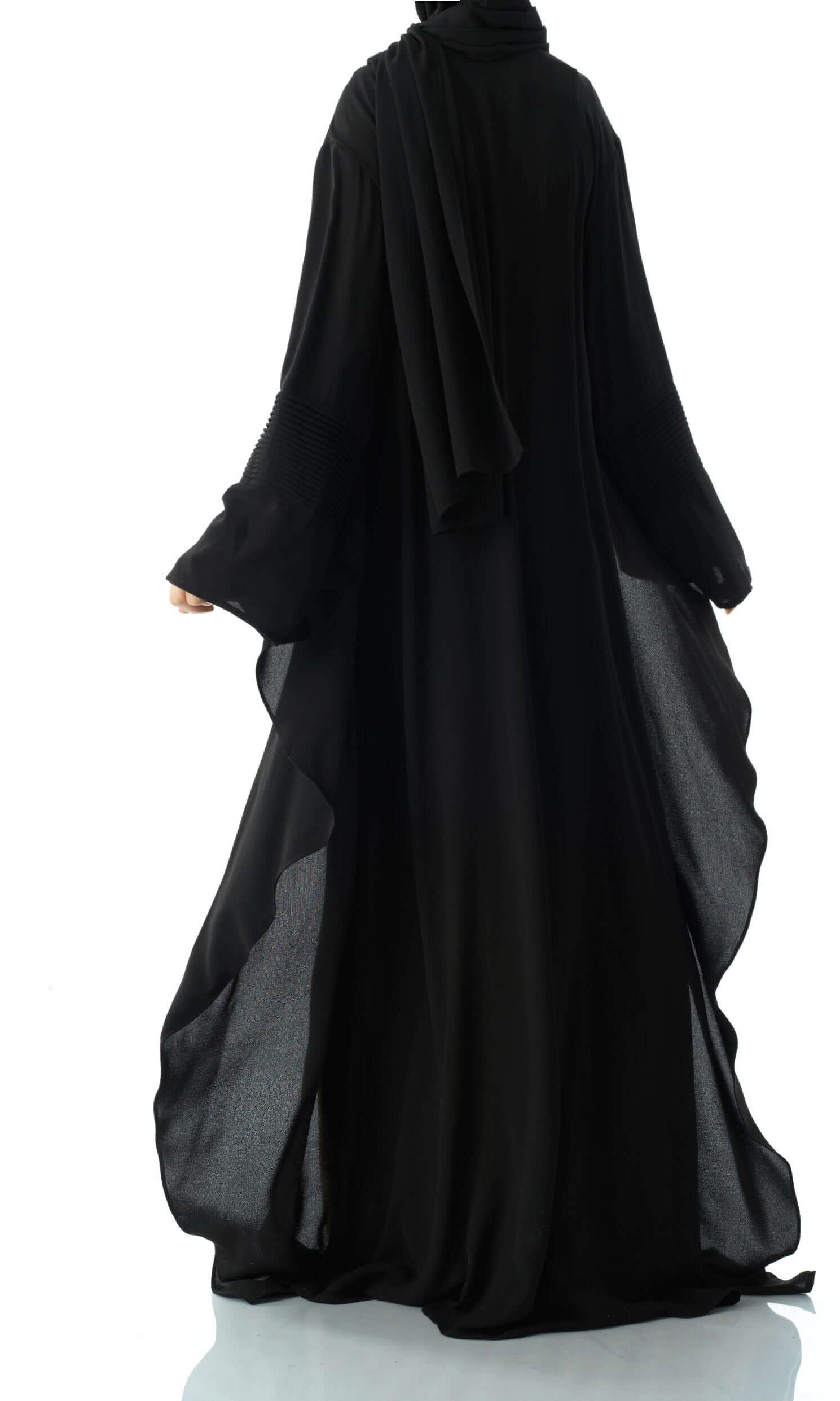 Angelina draped abaya set Kabayare