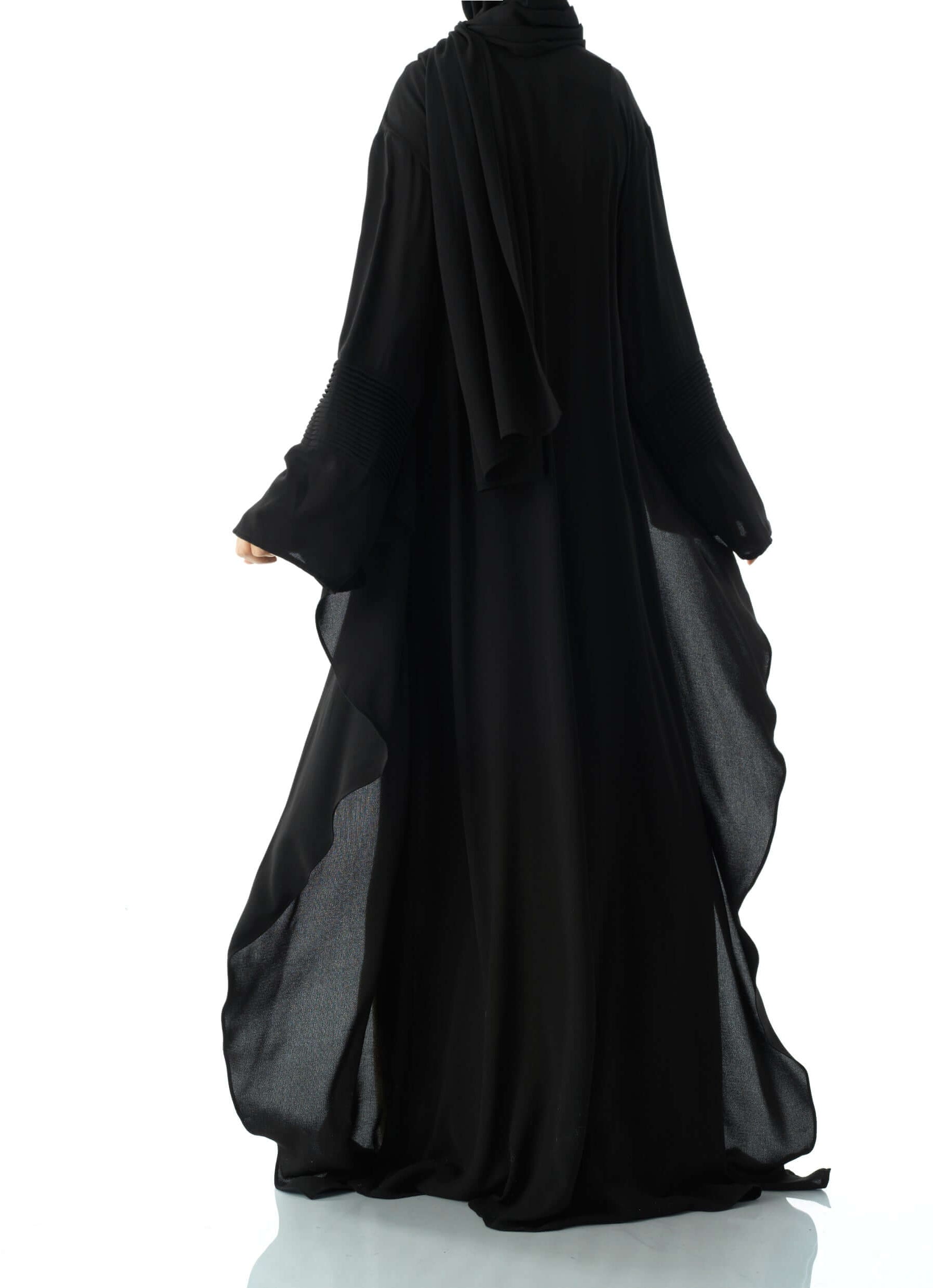 Angelina draped abaya set Kabayare