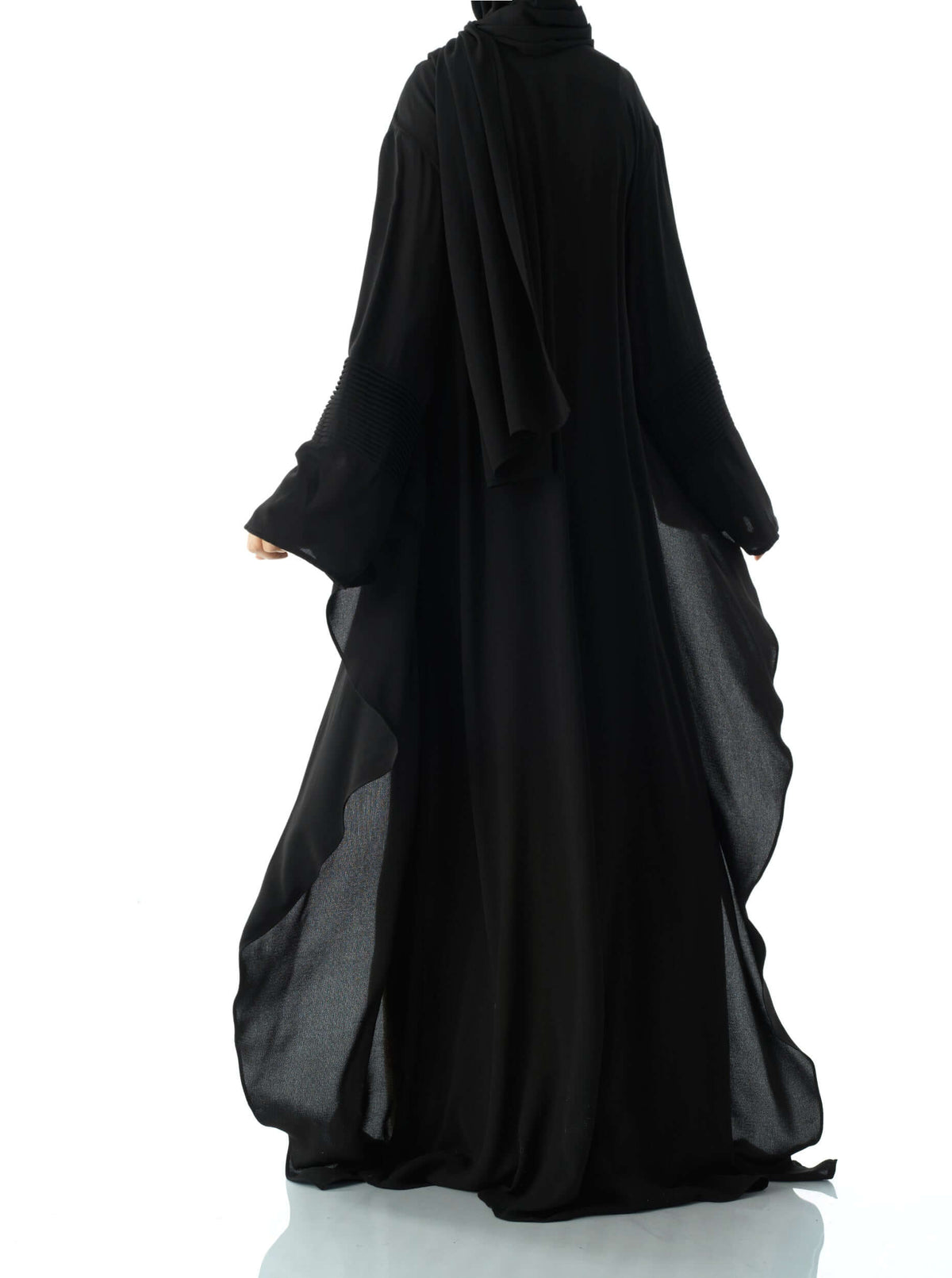 Angelina draped abaya set Kabayare