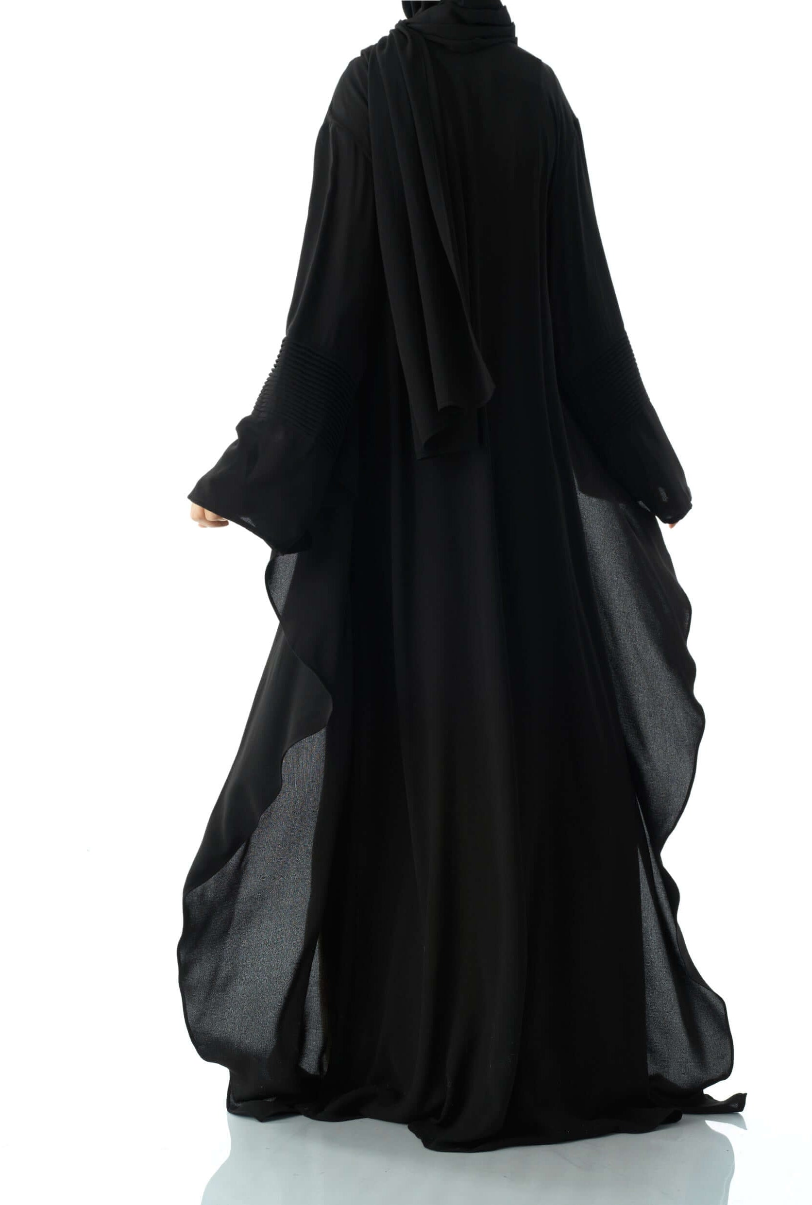 Angelina draped abaya set Kabayare