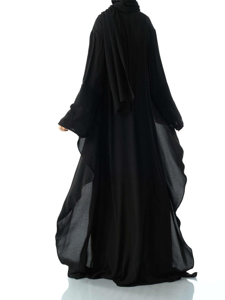 Angelina draped abaya set Kabayare