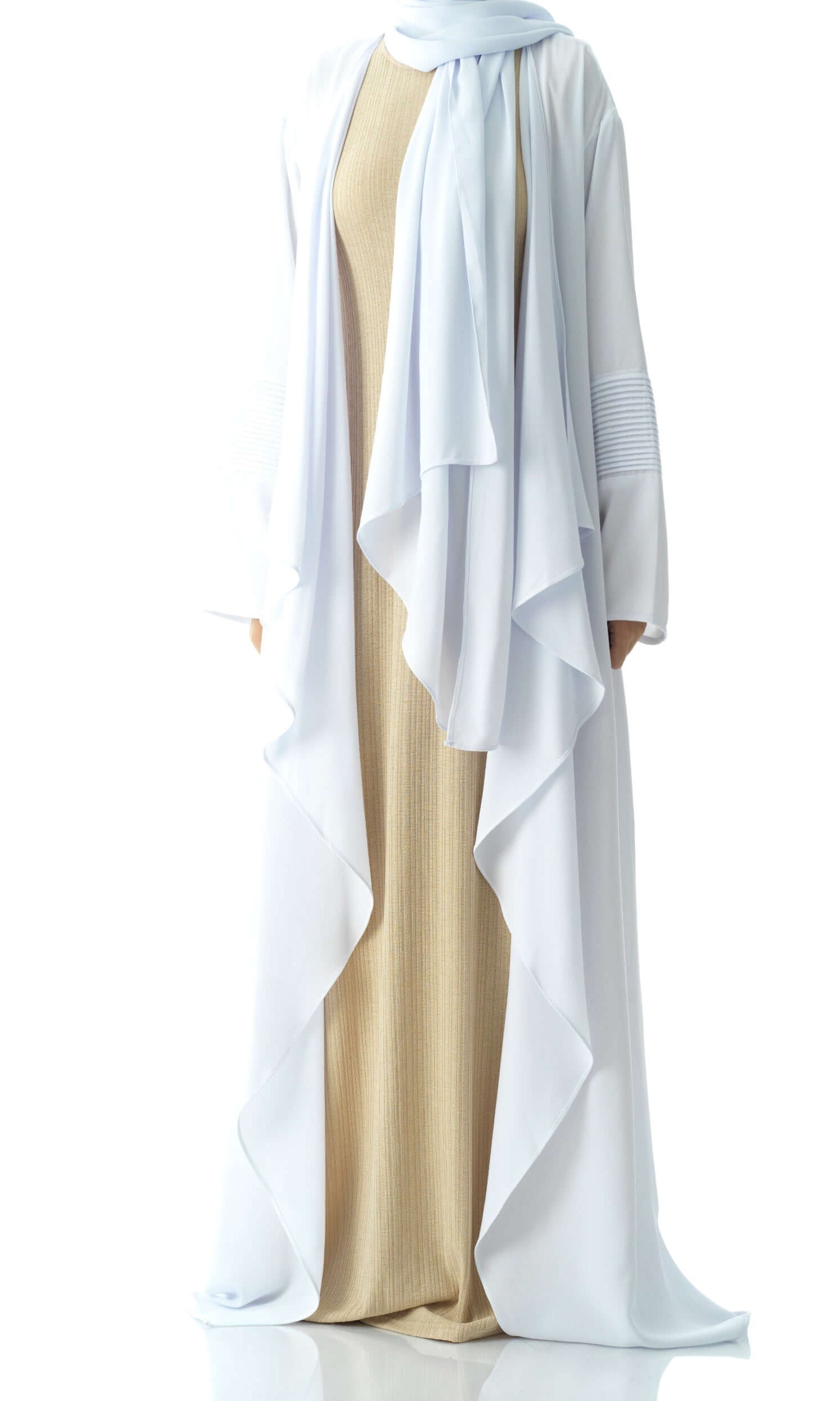 Angelina draped abaya set Kabayare