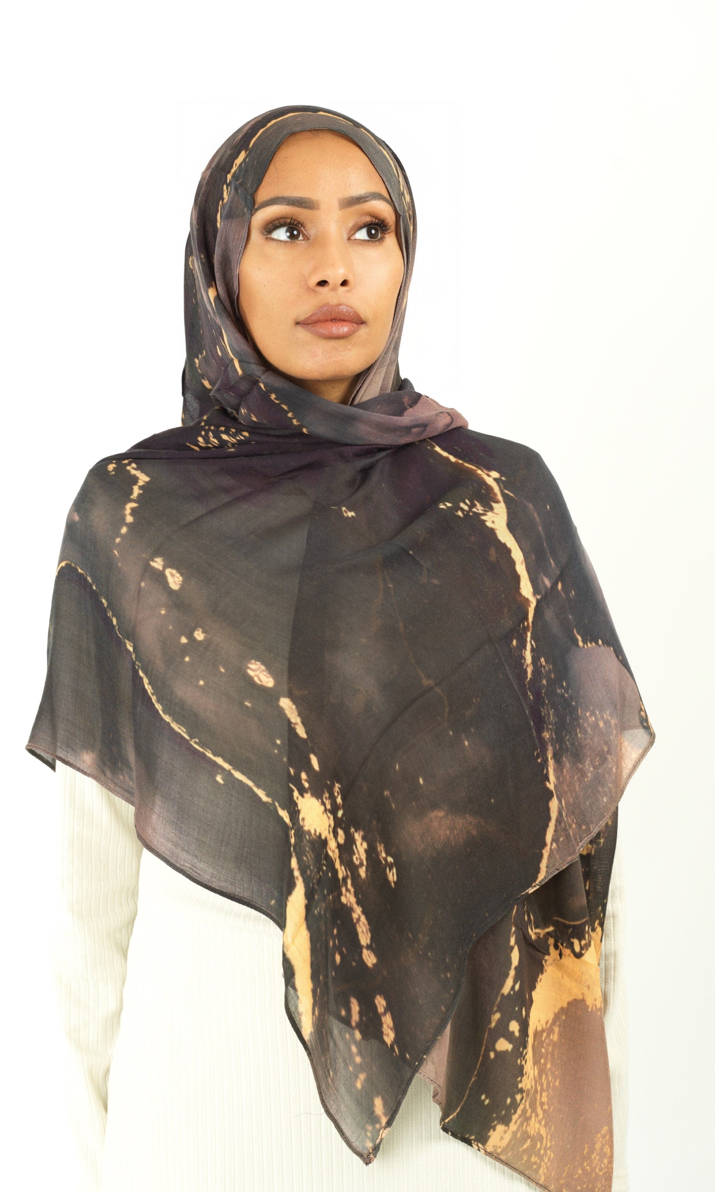 Anisah art modal print hijab Kabayare