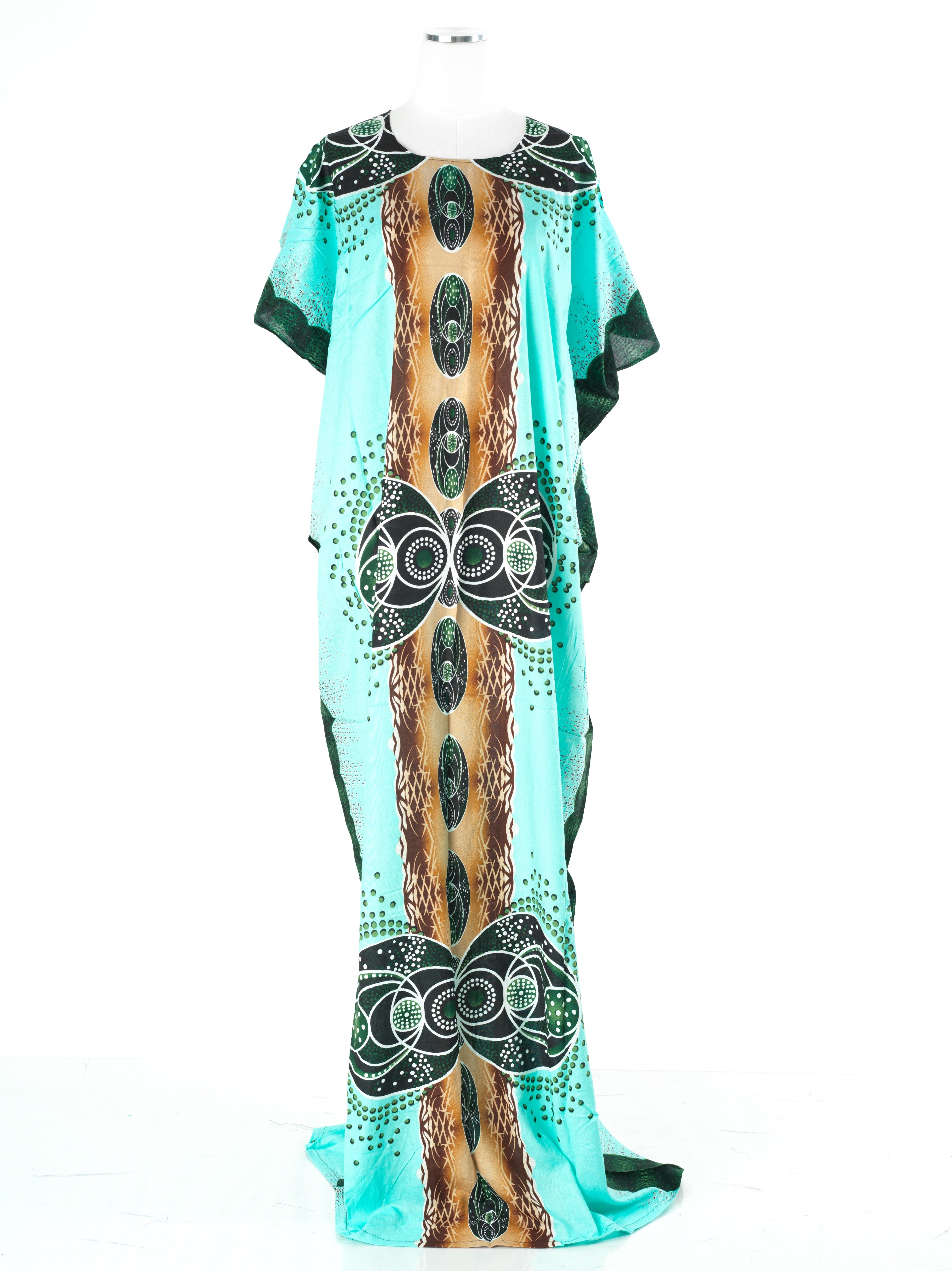 Aqua Baroque Bati Dress