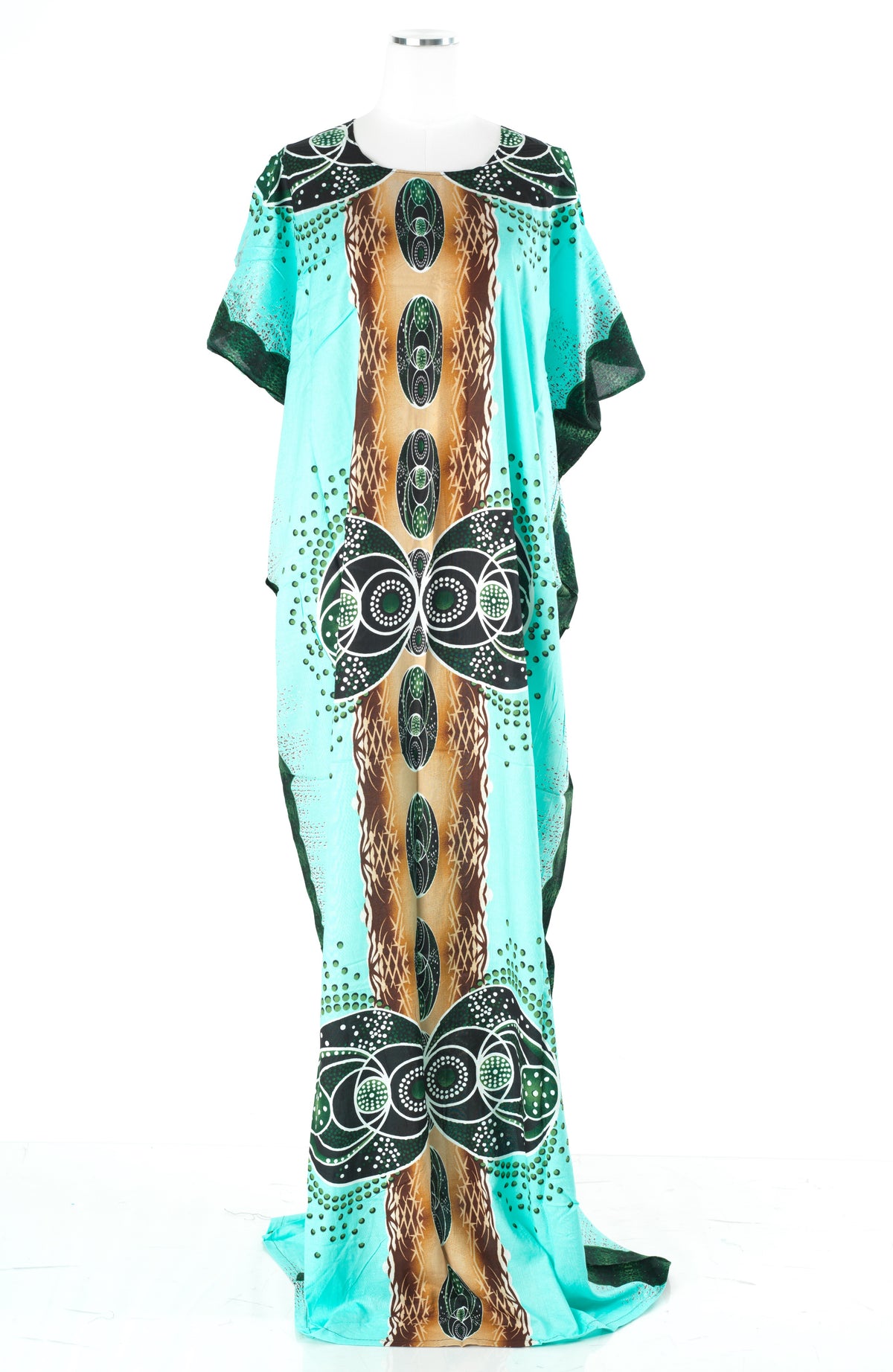 Aqua Baroque Bati Dress