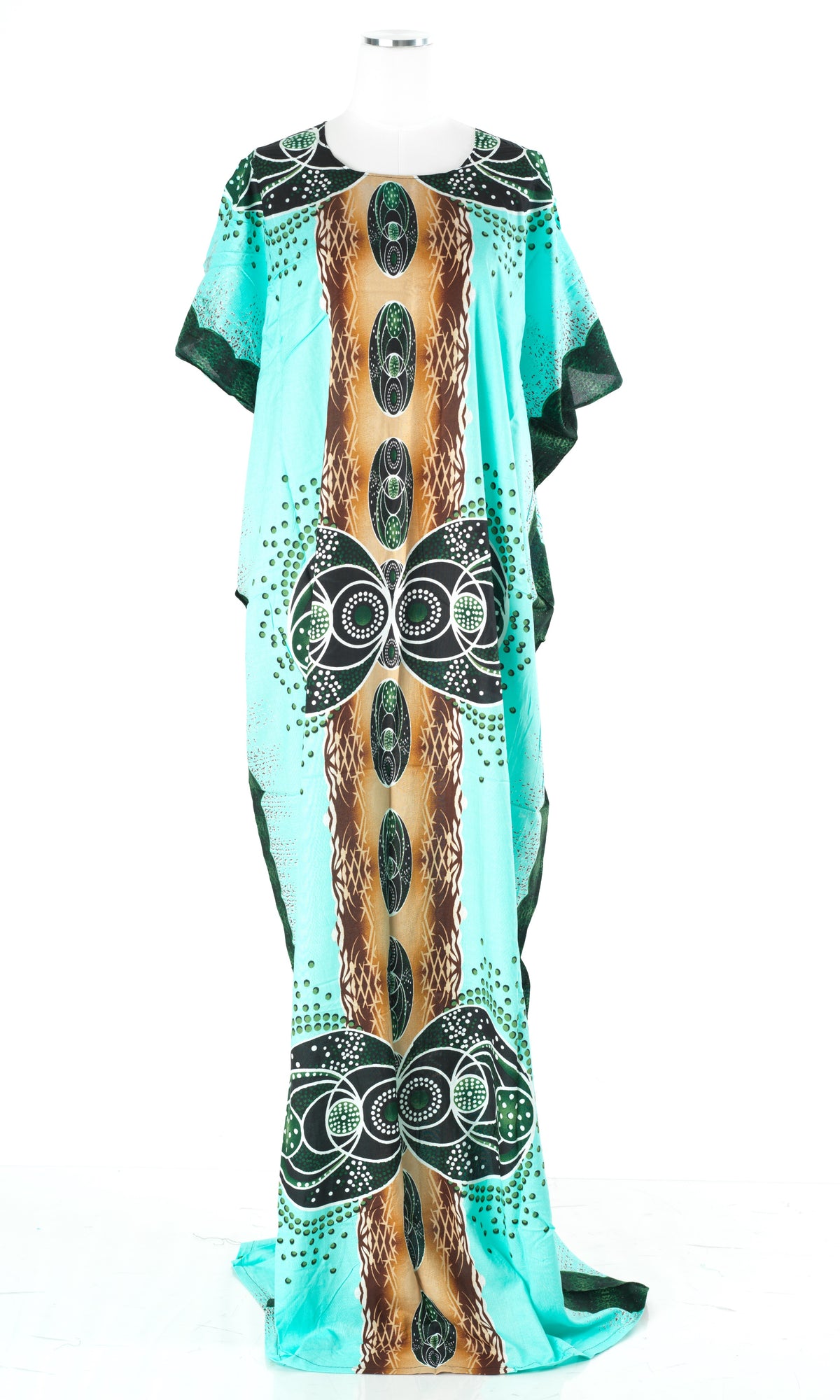 Aqua Baroque Bati Dress