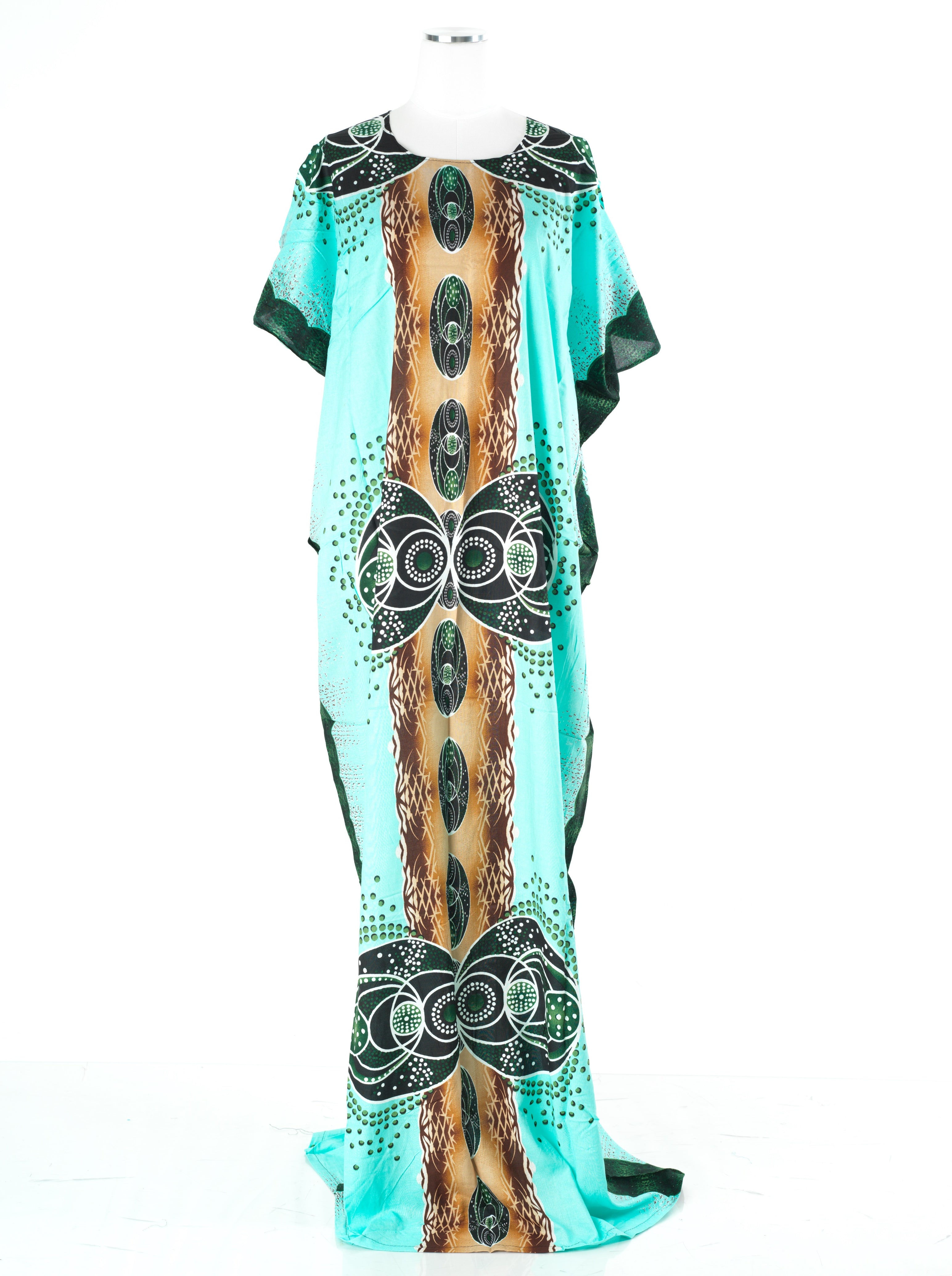 Aqua Baroque Bati Dress