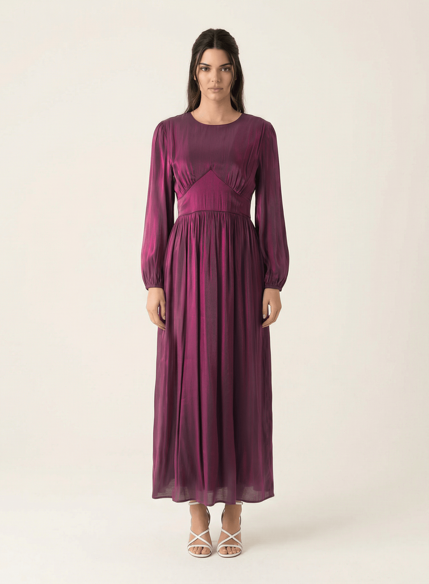 Arianna shimmer and fancy maxi dress Kabayare