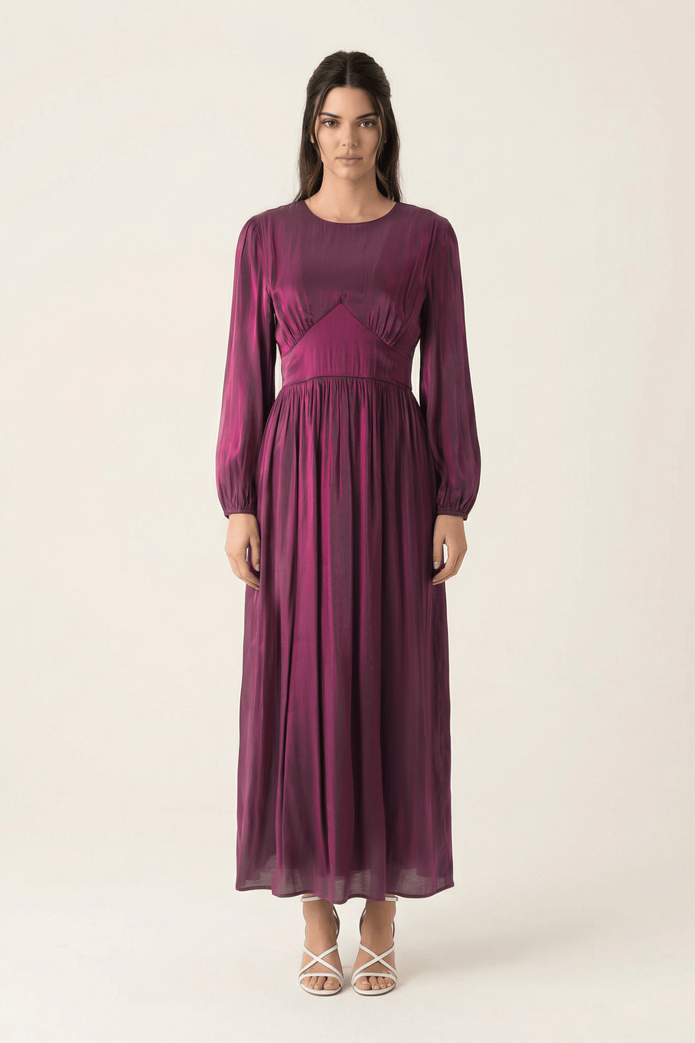 Arianna shimmer and fancy maxi dress Kabayare