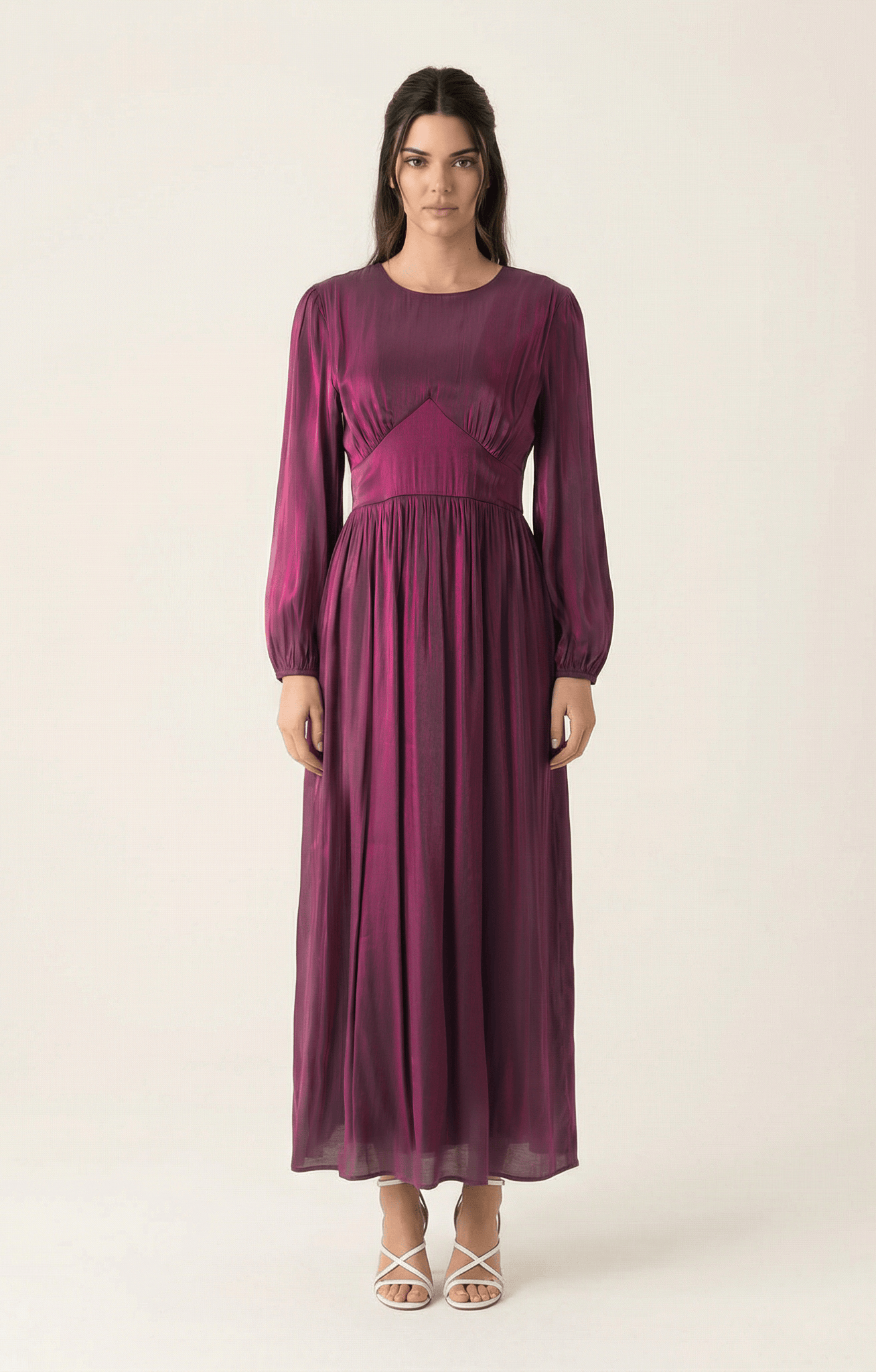 Arianna shimmer and fancy maxi dress Kabayare
