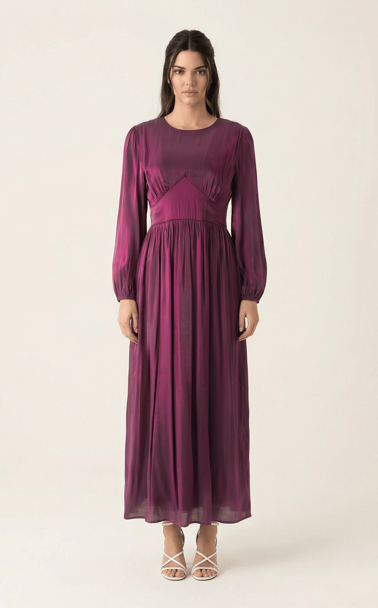 Arianna shimmer and fancy maxi dress Kabayare