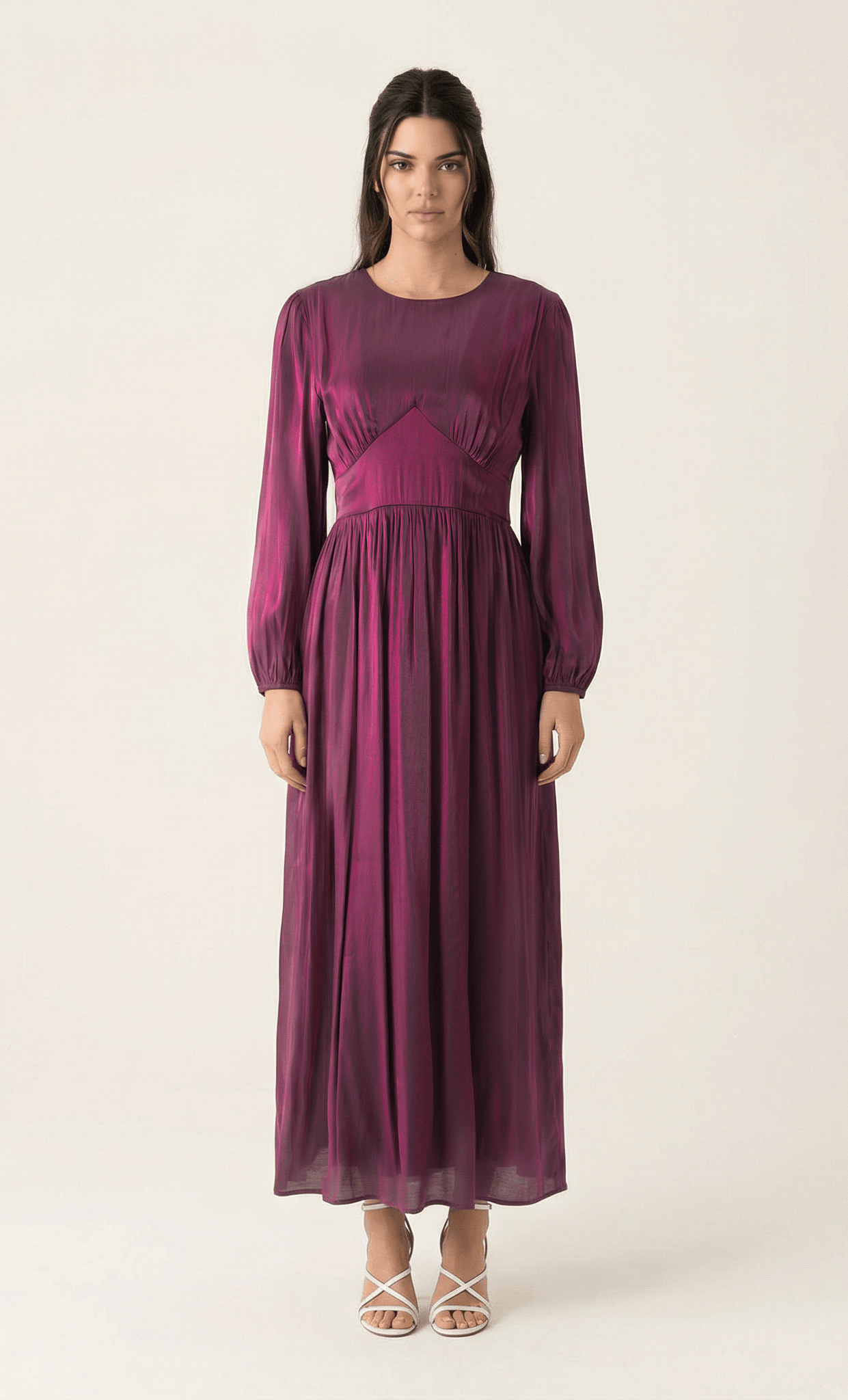 Arianna shimmer and fancy maxi dress Kabayare