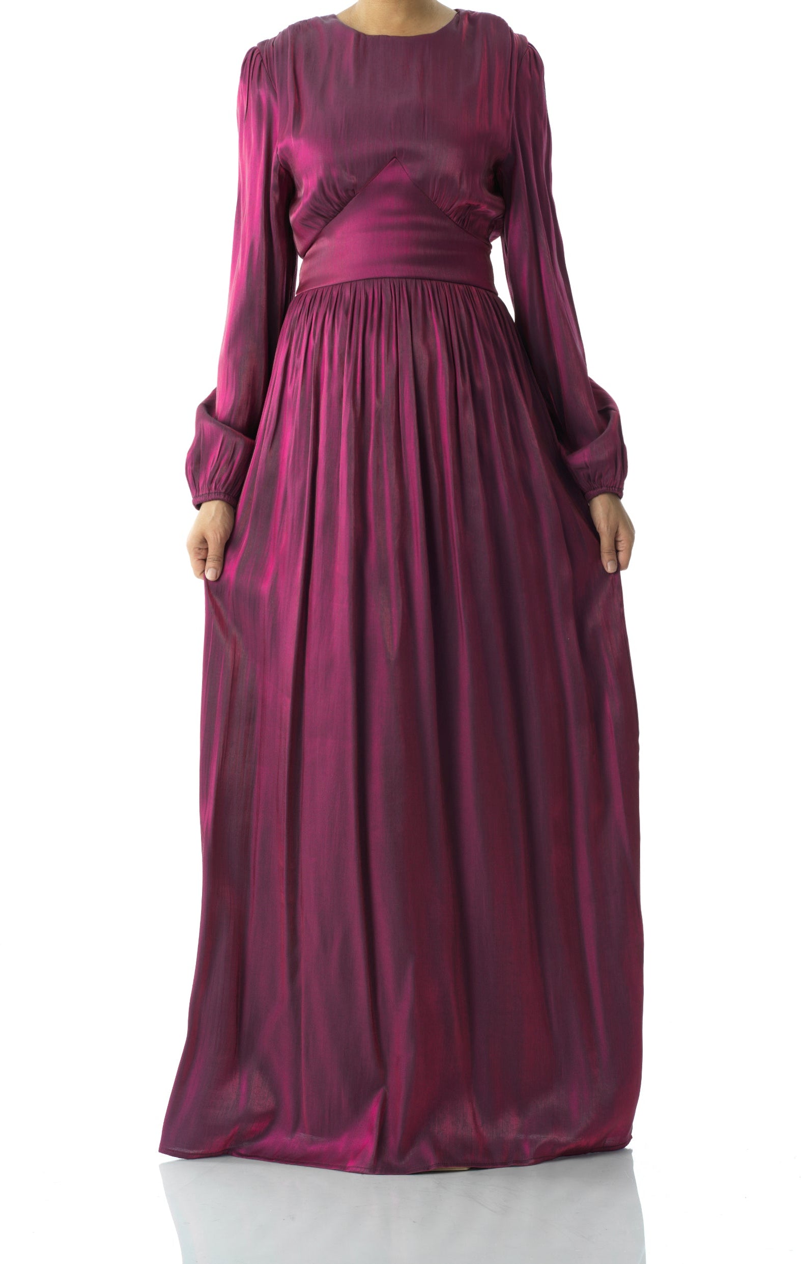 Arianna shimmer and fancy maxi dress Kabayare