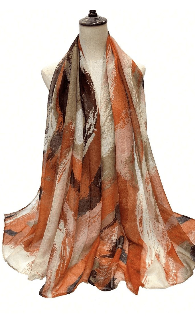 Bali print maxi hijab Kabayare