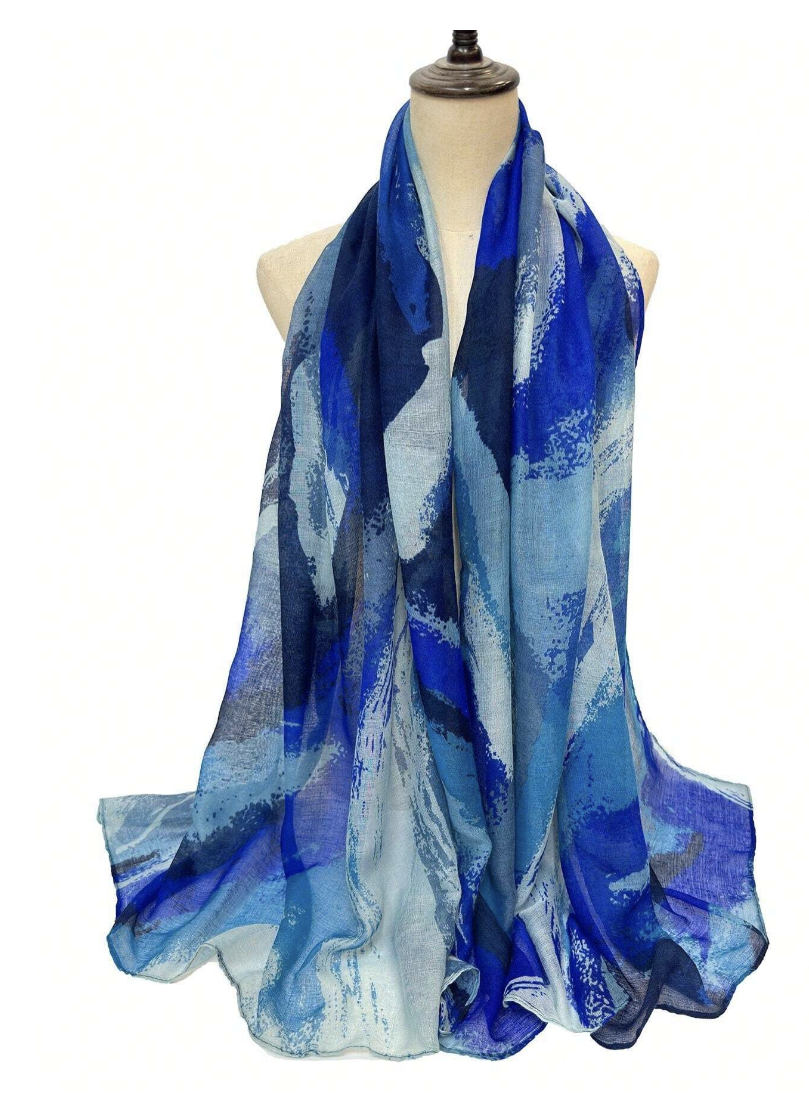 Bali print maxi hijab Kabayare