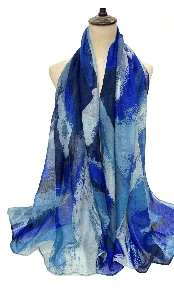 Bali print maxi hijab Kabayare