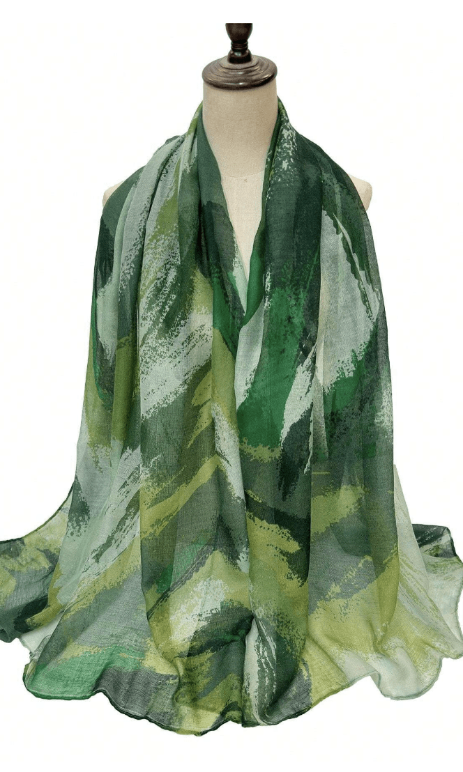 Bali print maxi hijab Kabayare