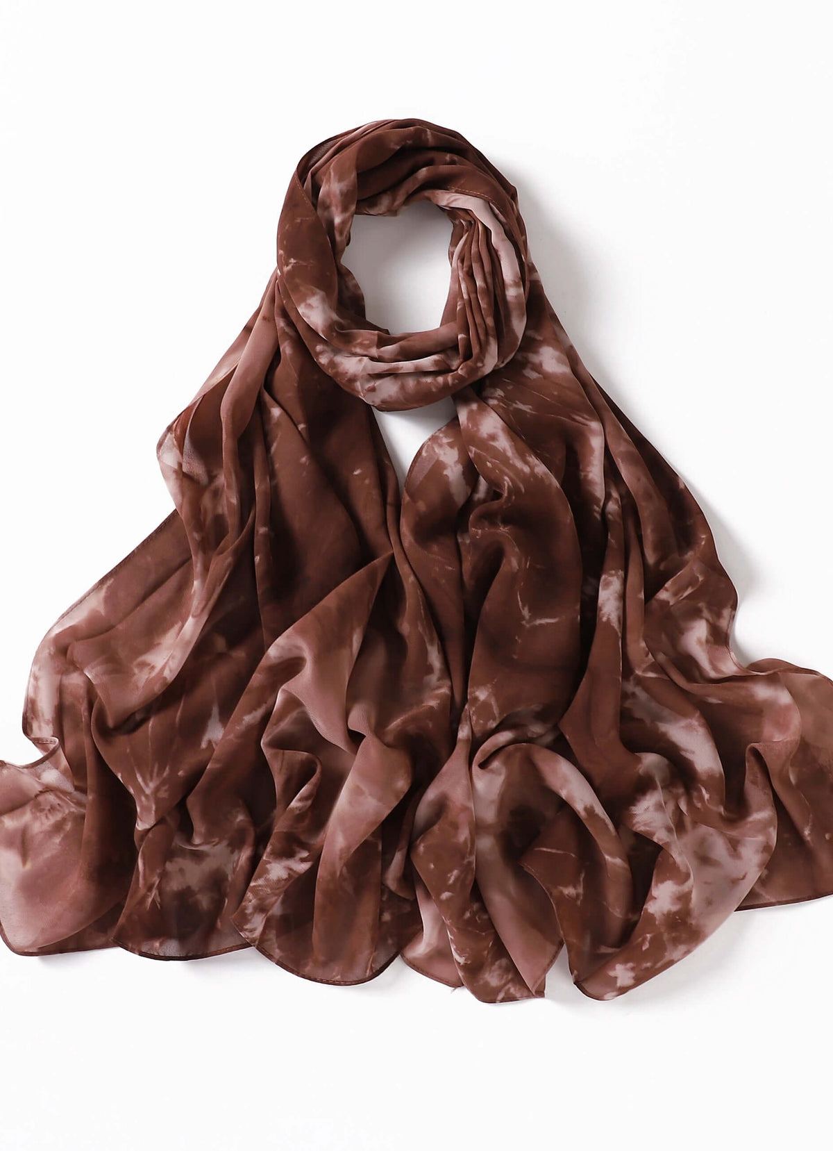 beautiful chiffon Tie Dye Chiffon hijab Kabayare