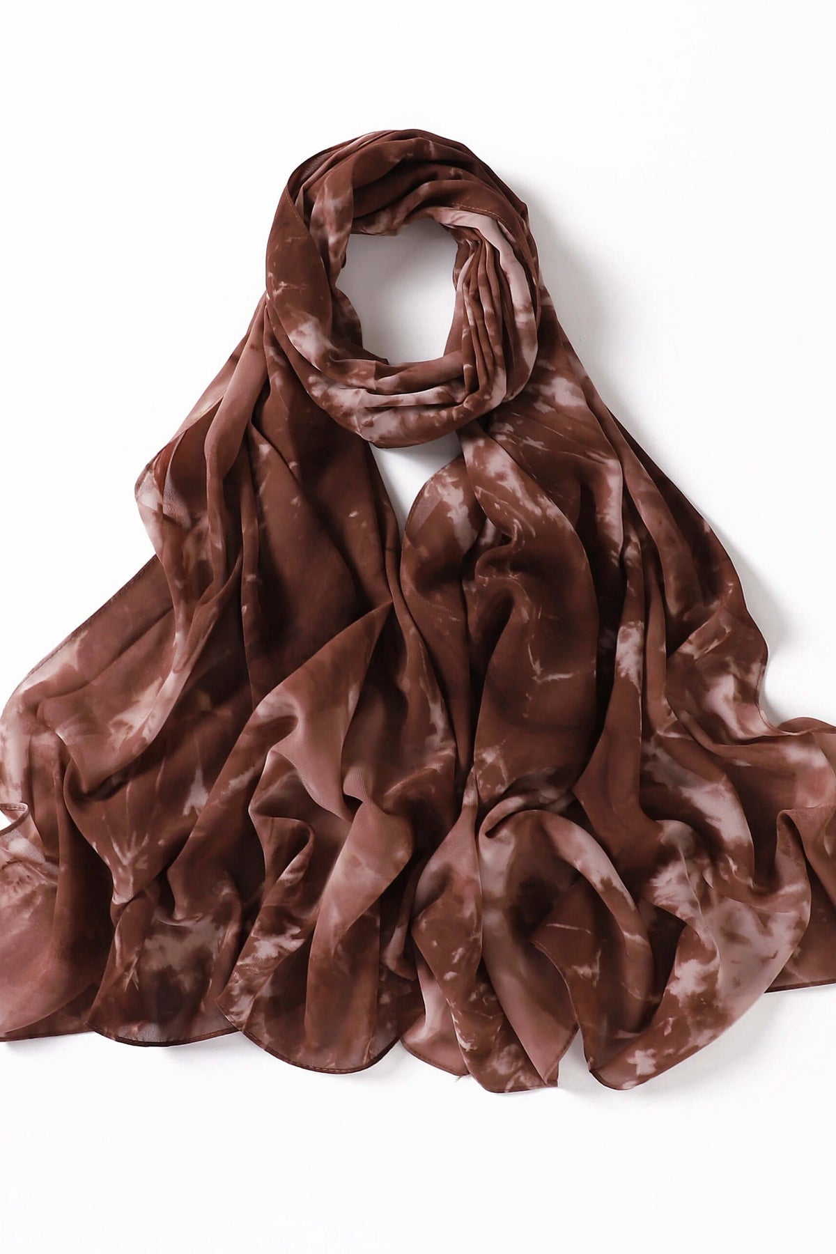 beautiful chiffon Tie Dye Chiffon hijab Kabayare