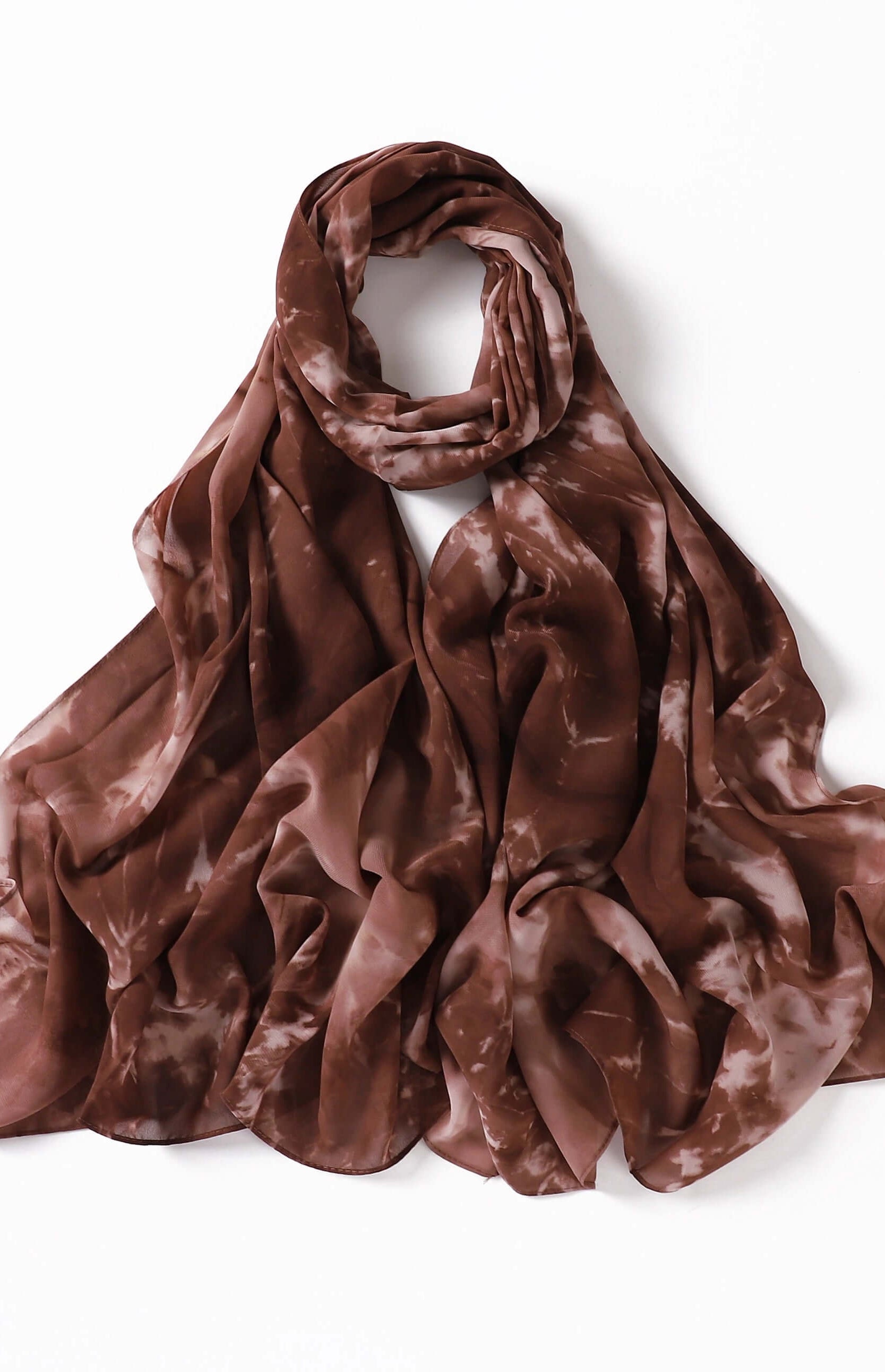 beautiful chiffon Tie Dye Chiffon hijab Kabayare