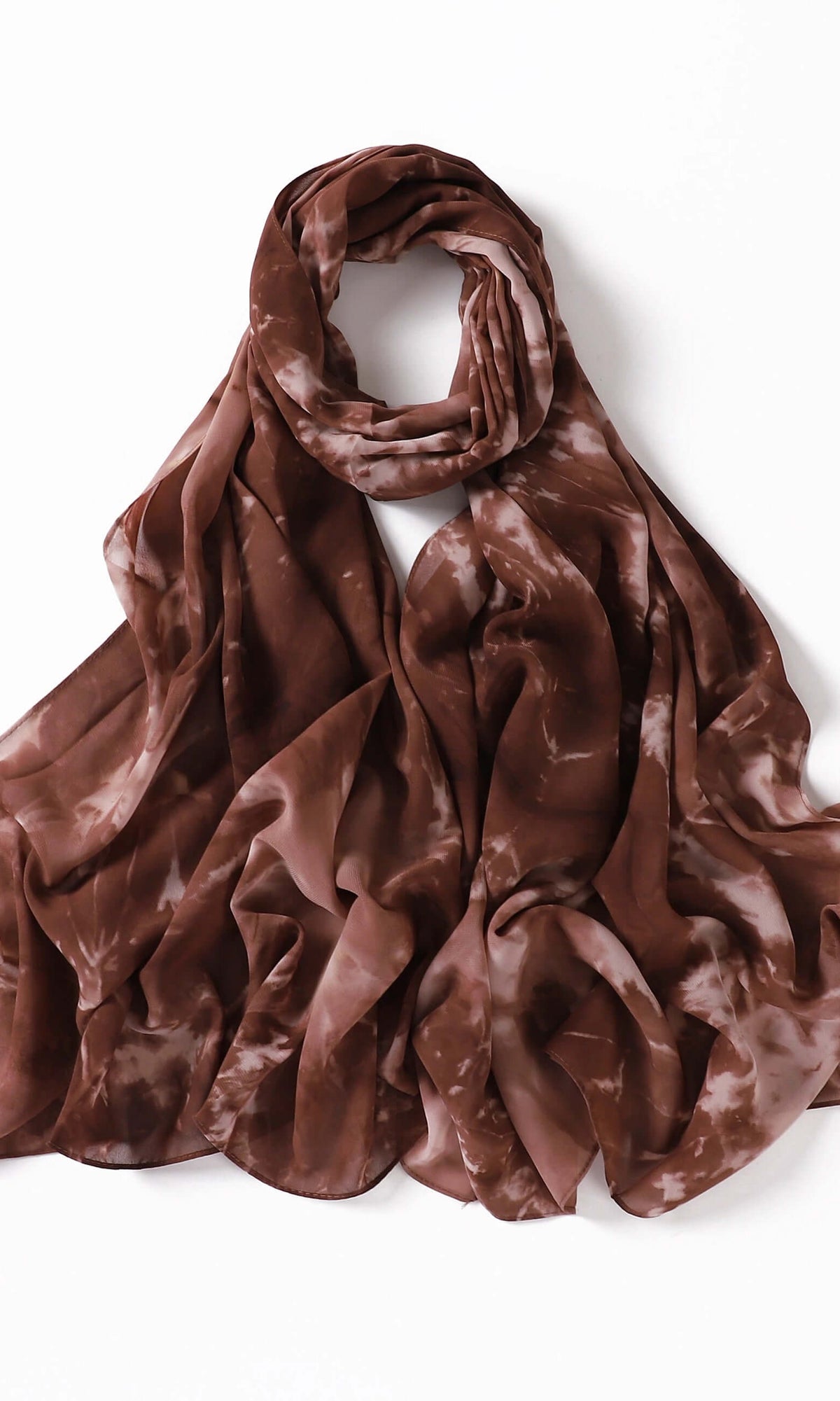 beautiful chiffon Tie Dye Chiffon hijab Kabayare