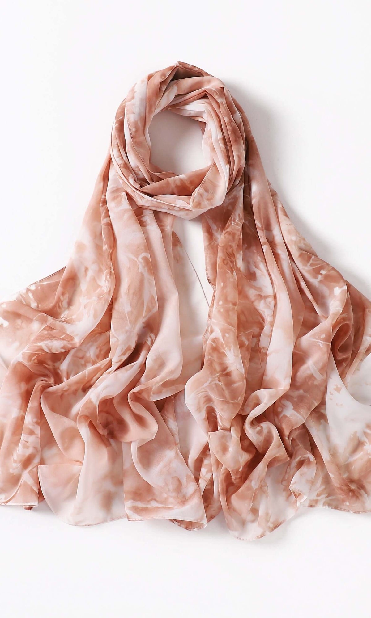 beautiful chiffon Tie Dye Chiffon hijab Kabayare