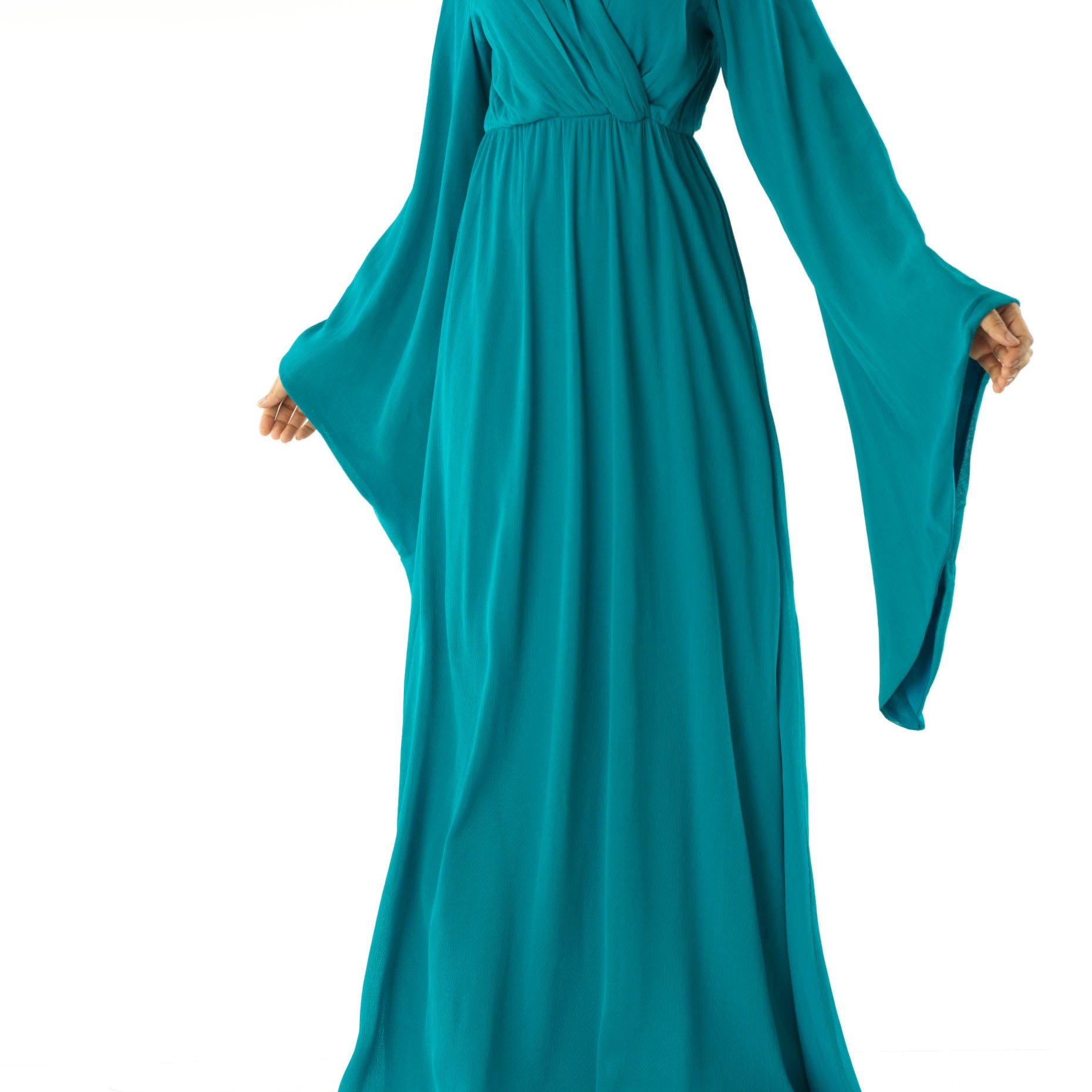 Bell sleeve ballerina maxi dress Kabayare