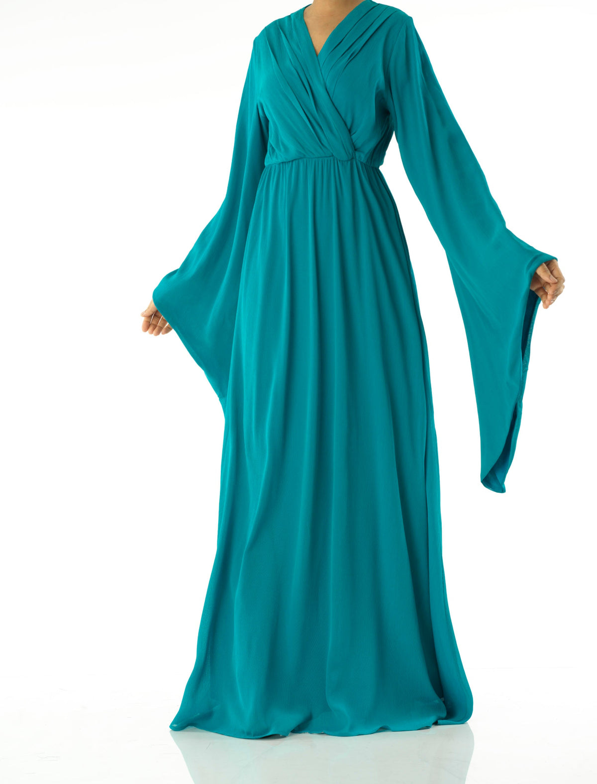 Bell sleeve ballerina maxi dress Kabayare