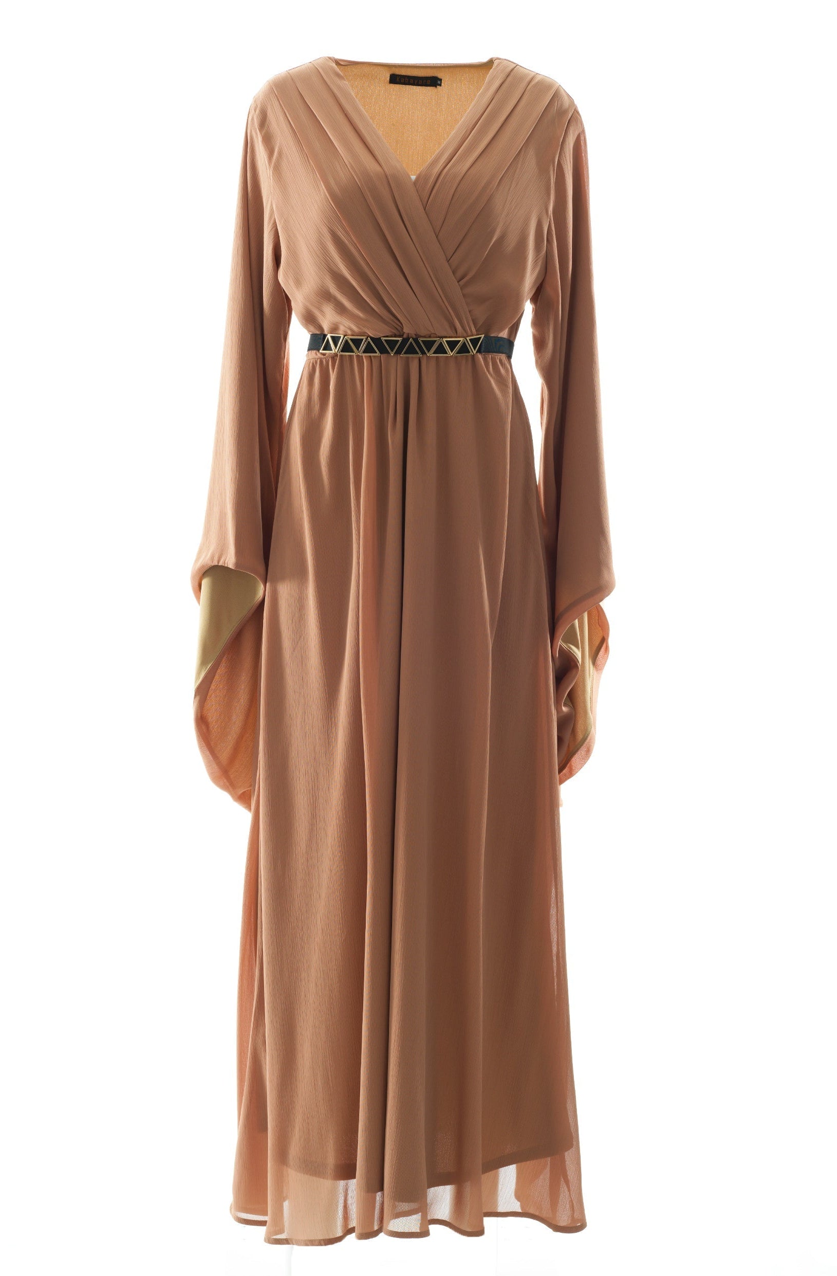 Bell sleeve ballerina maxi dress Kabayare