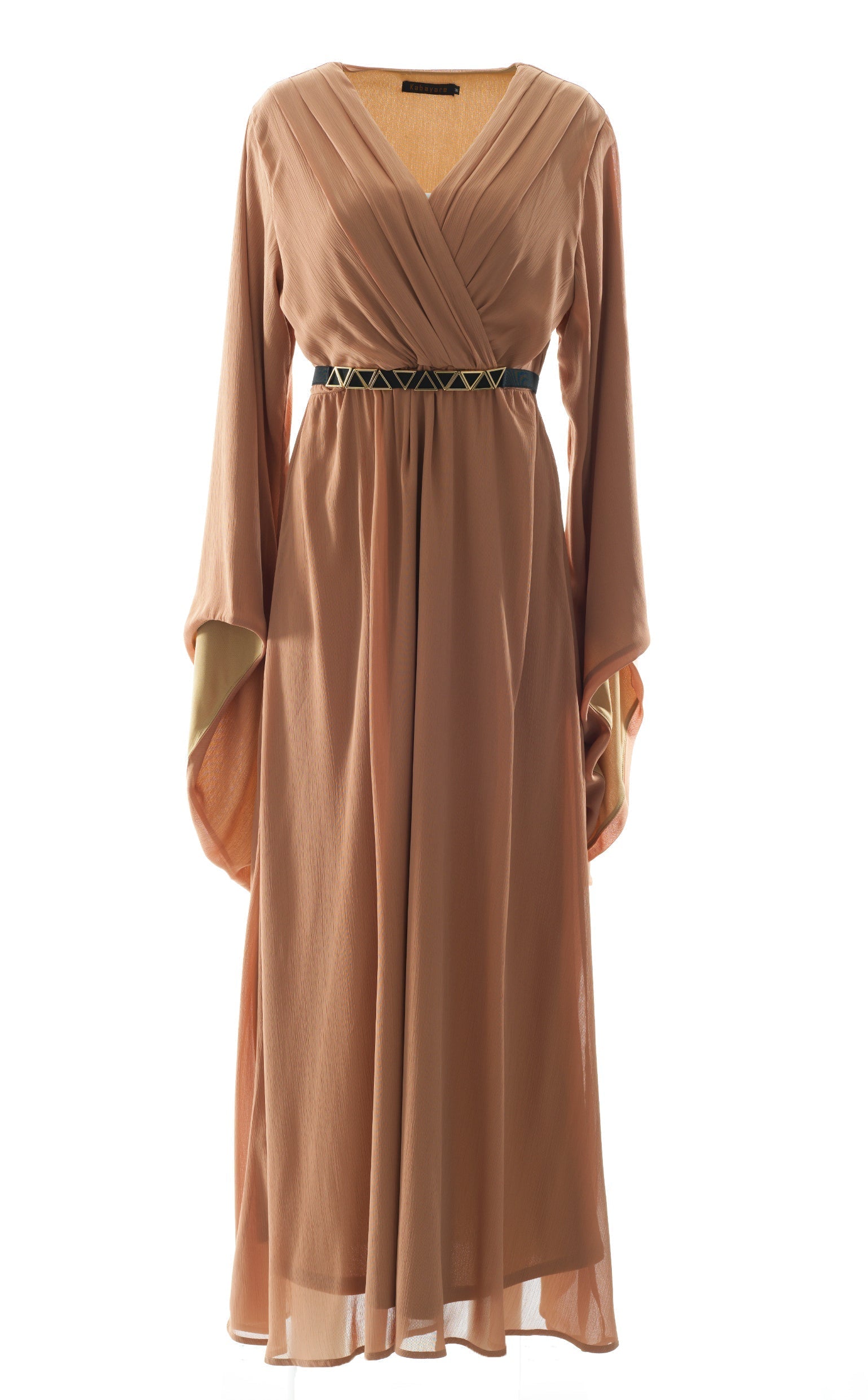 Bell sleeve ballerina maxi dress Kabayare