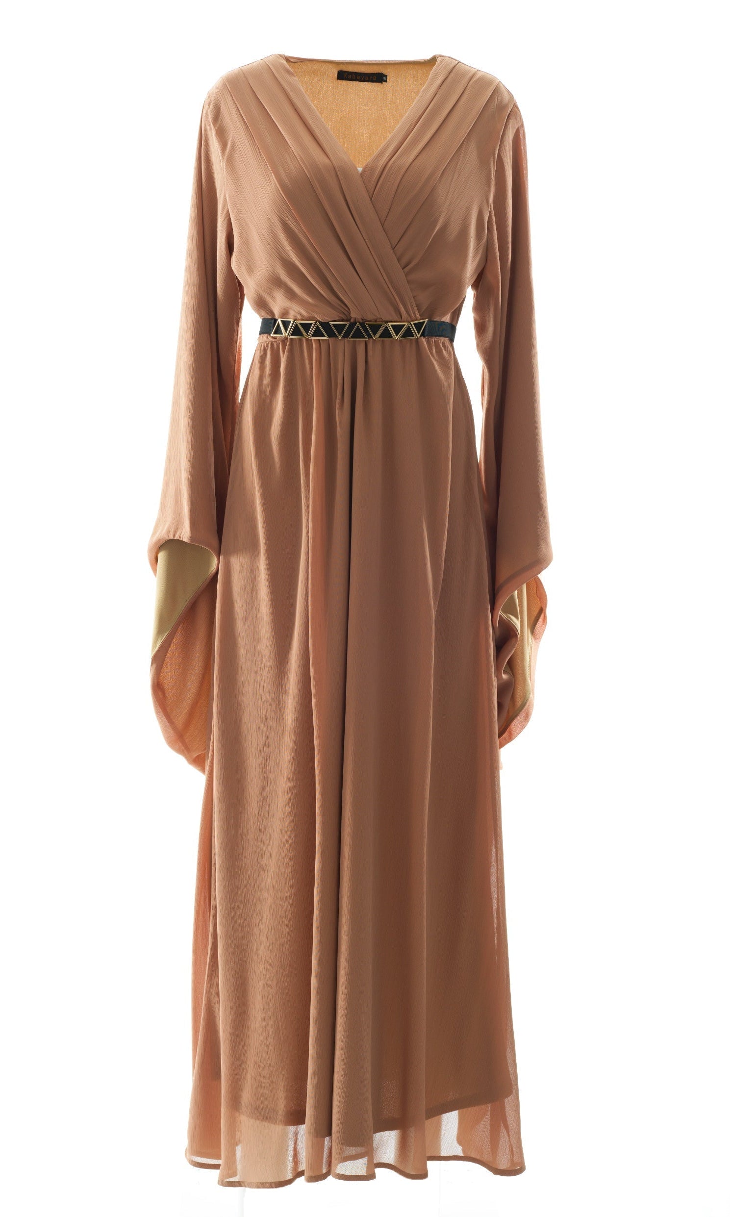 Bell sleeve ballerina maxi dress Kabayare