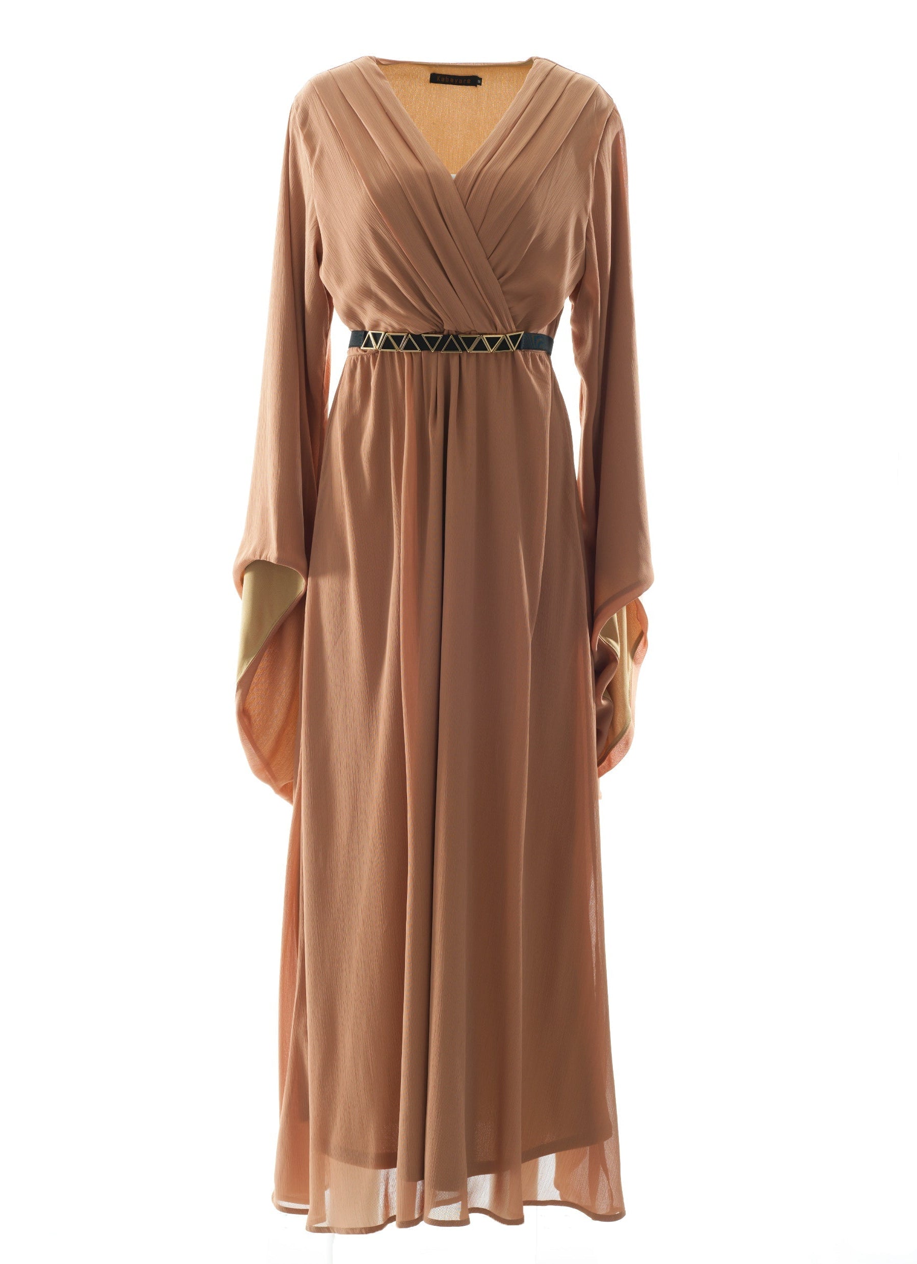 Bell sleeve ballerina maxi dress Kabayare