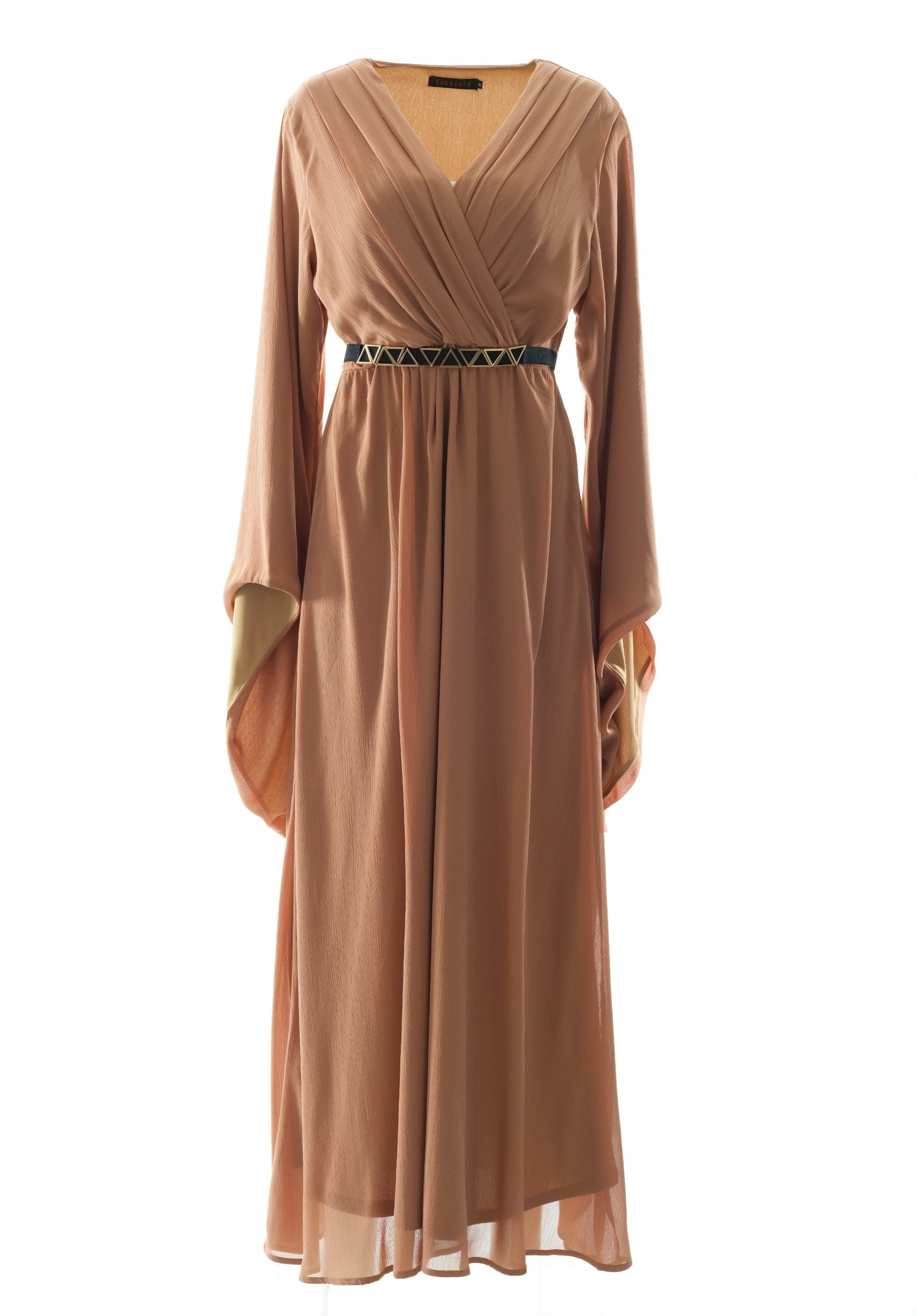 Bell sleeve ballerina maxi dress Kabayare
