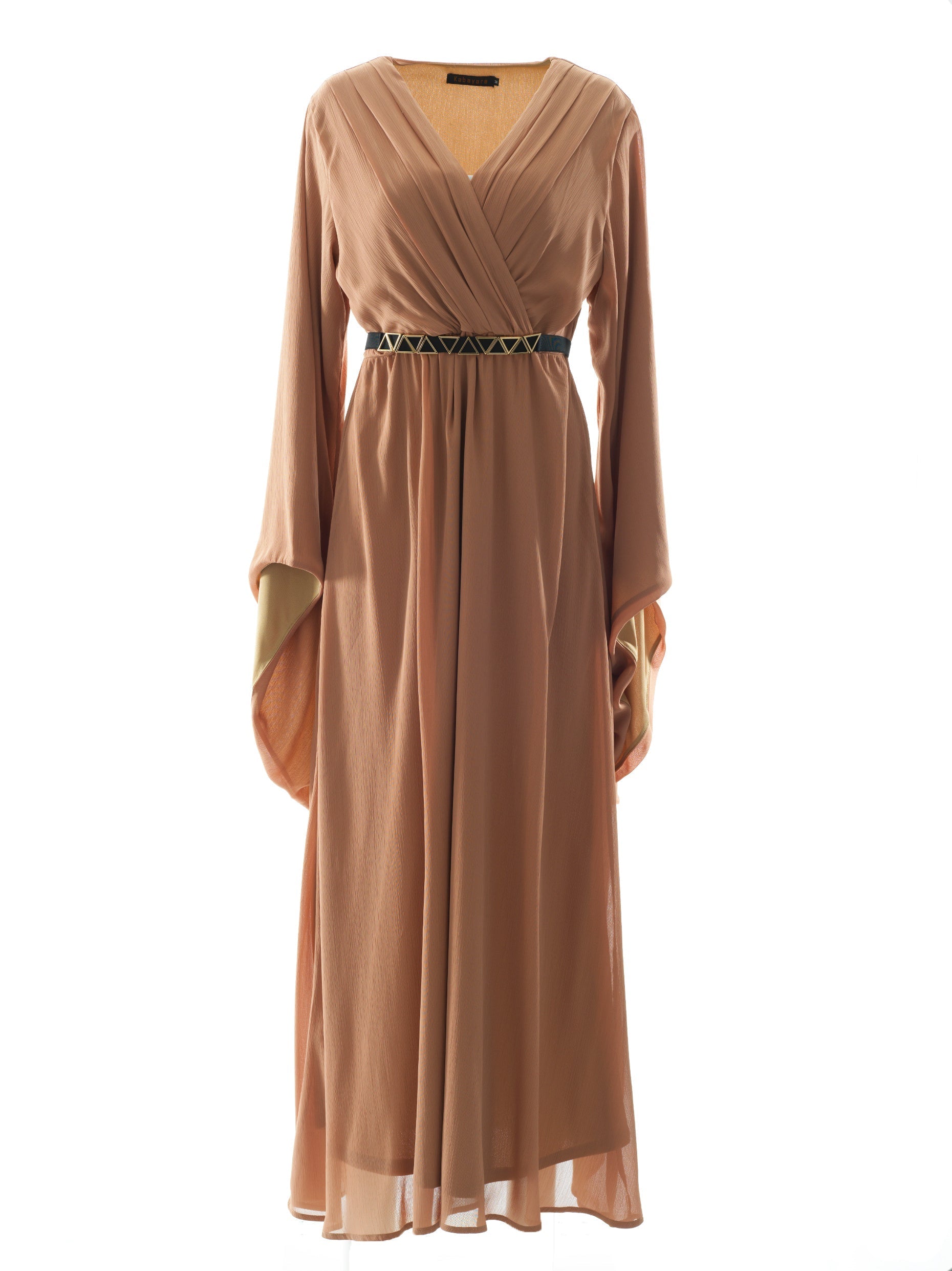 Bell sleeve ballerina maxi dress Kabayare