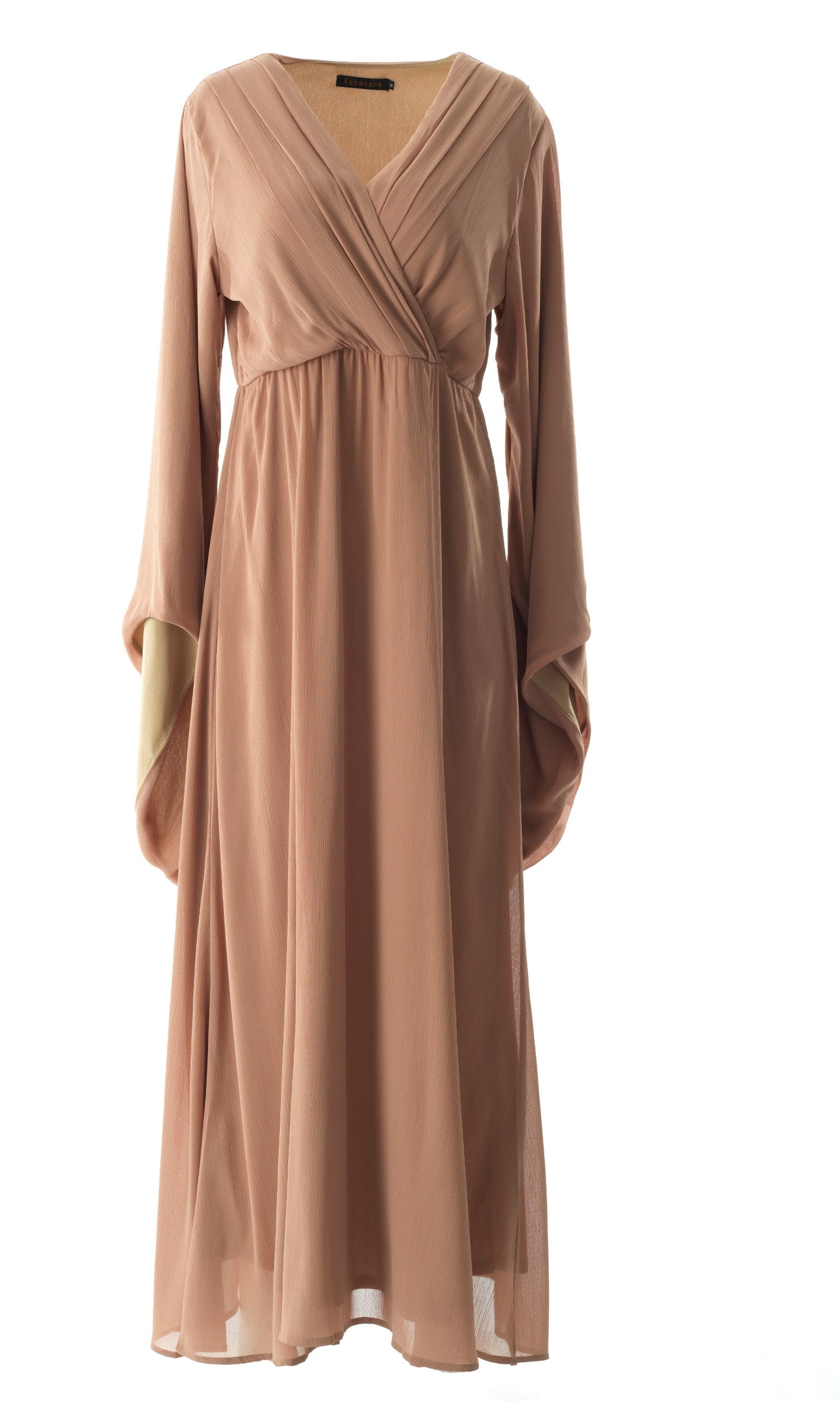 Bell sleeve ballerina maxi dress Kabayare