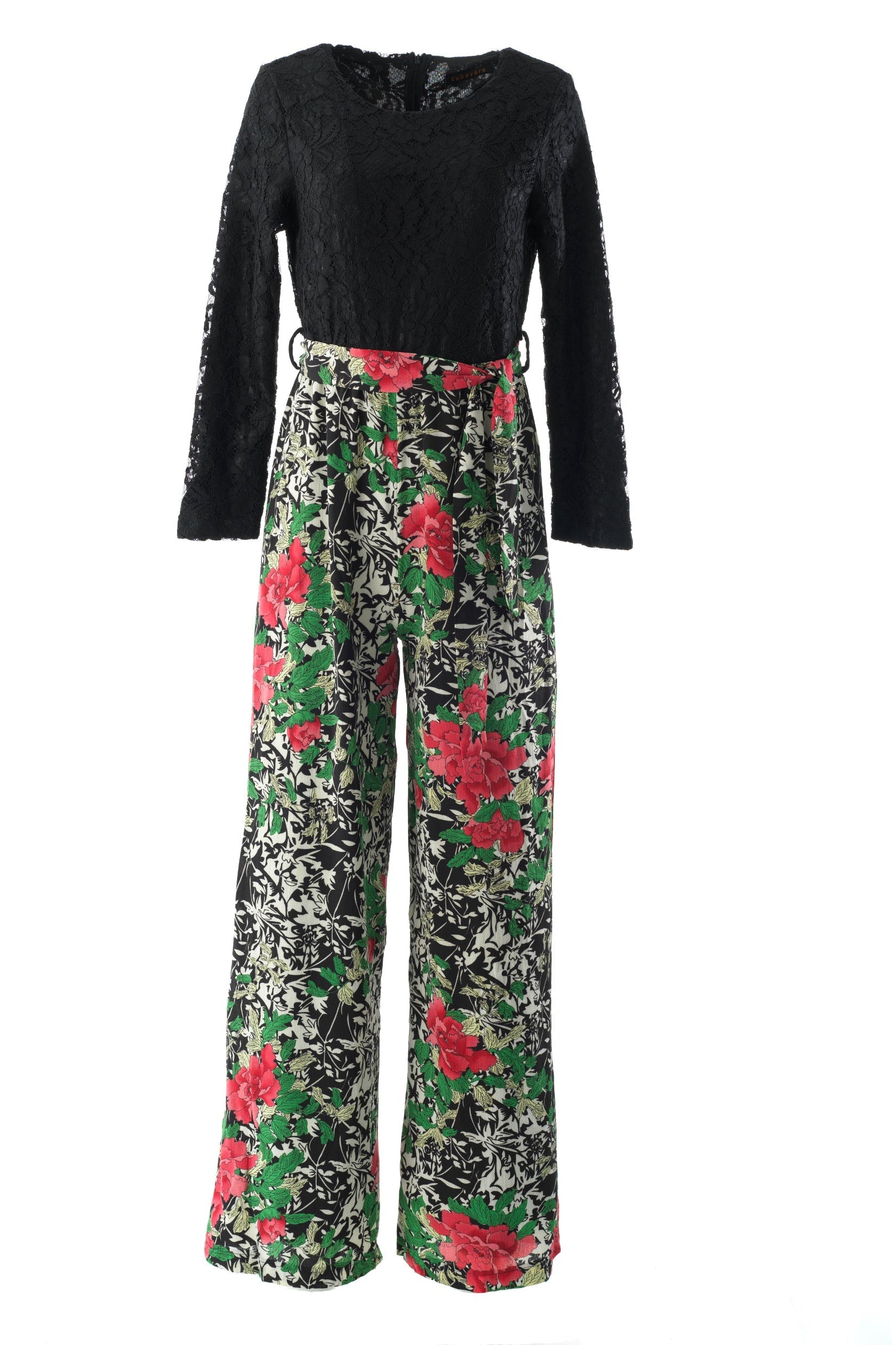 Black floral jumpsuits Kabayare