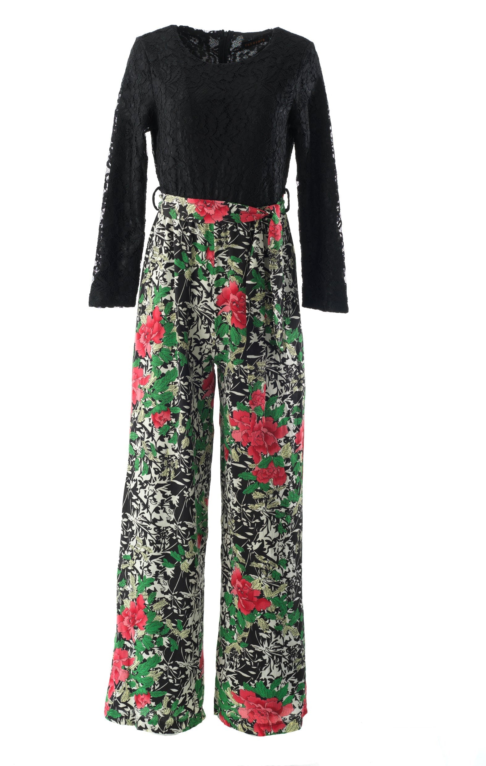 Black floral jumpsuits Kabayare