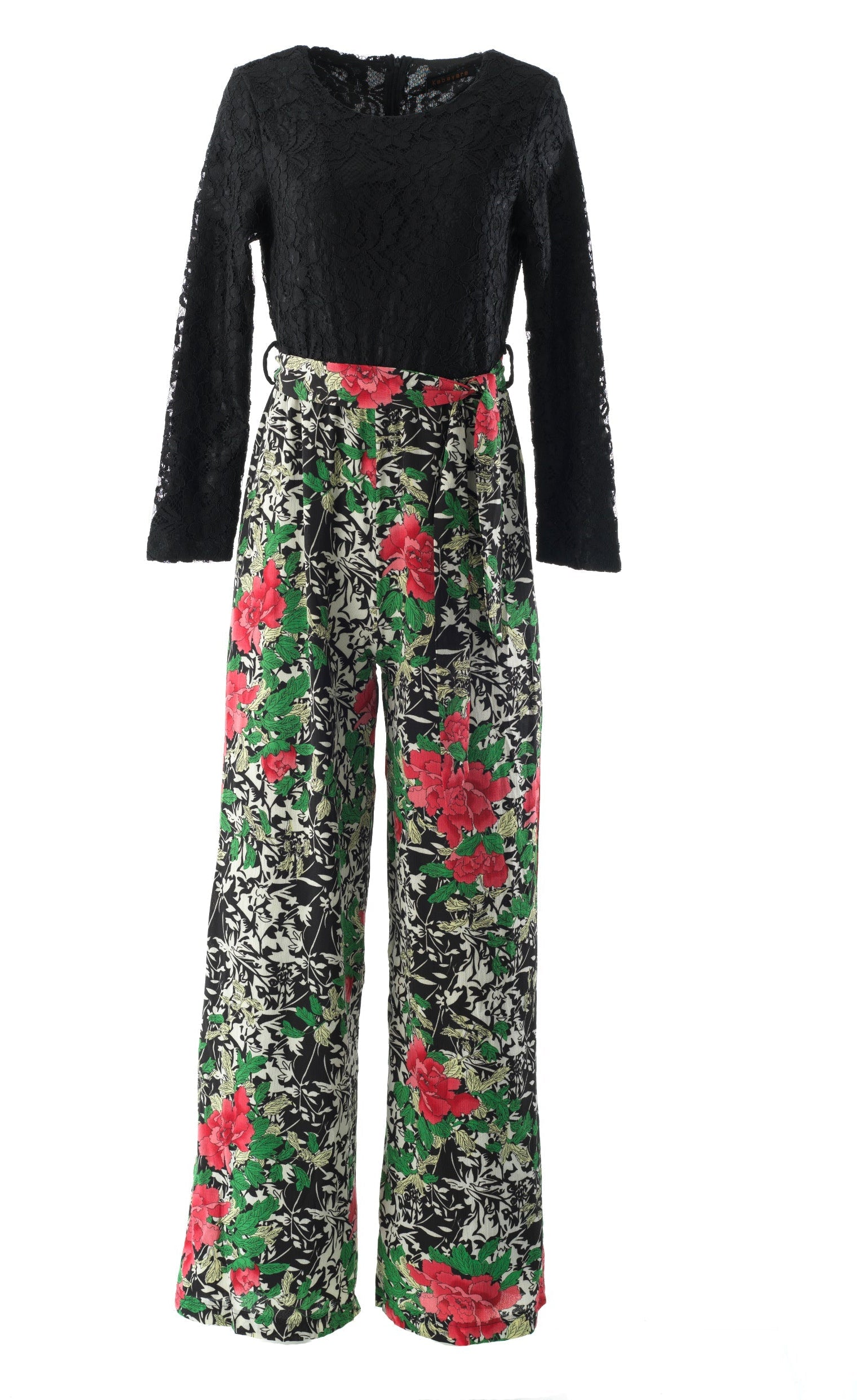 Black floral jumpsuits Kabayare